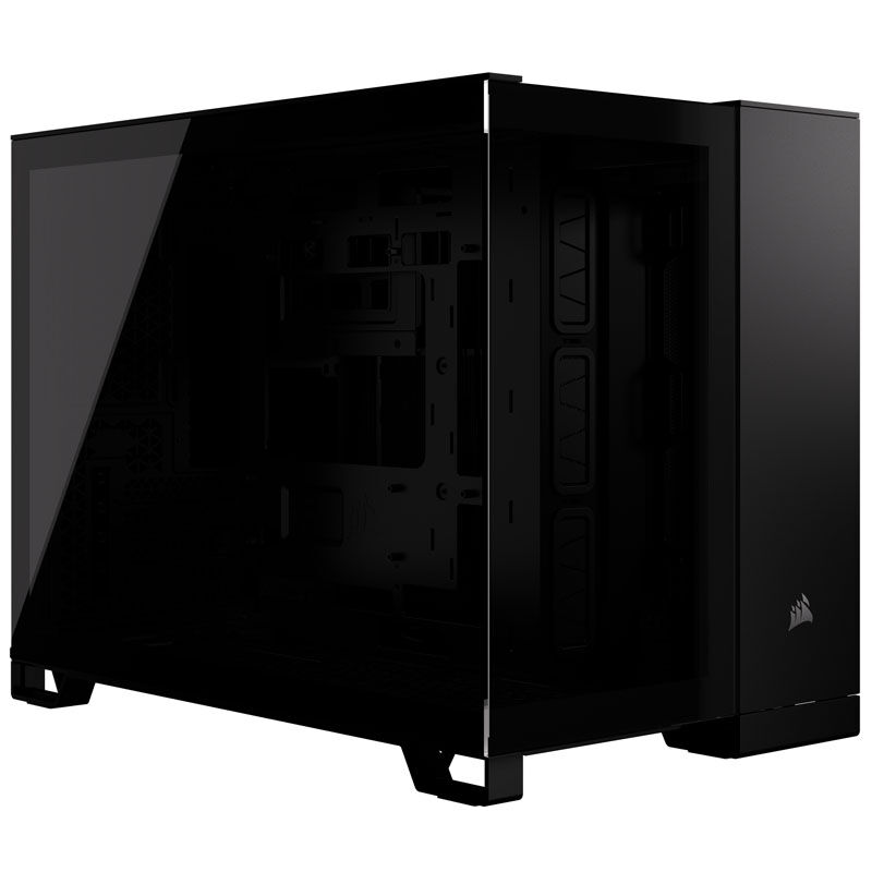 Corsair 2500X, Vetro Temperato - Nero