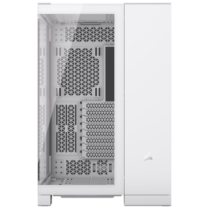 Corsair 6500X, Vetro Temperato - Bianco - immagine 2