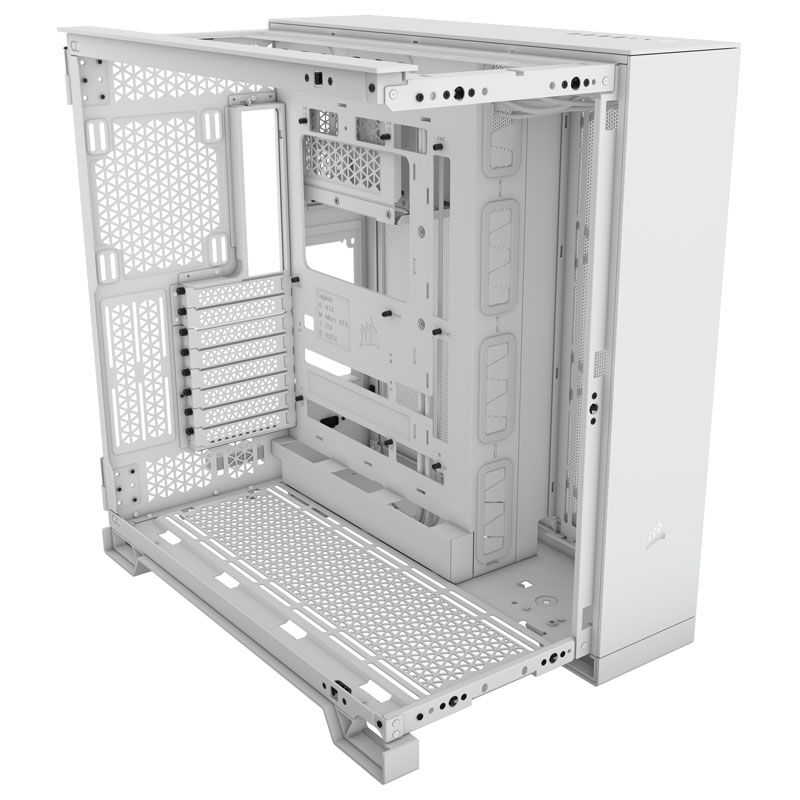 Corsair 6500X, Vetro Temperato - Bianco - immagine 4