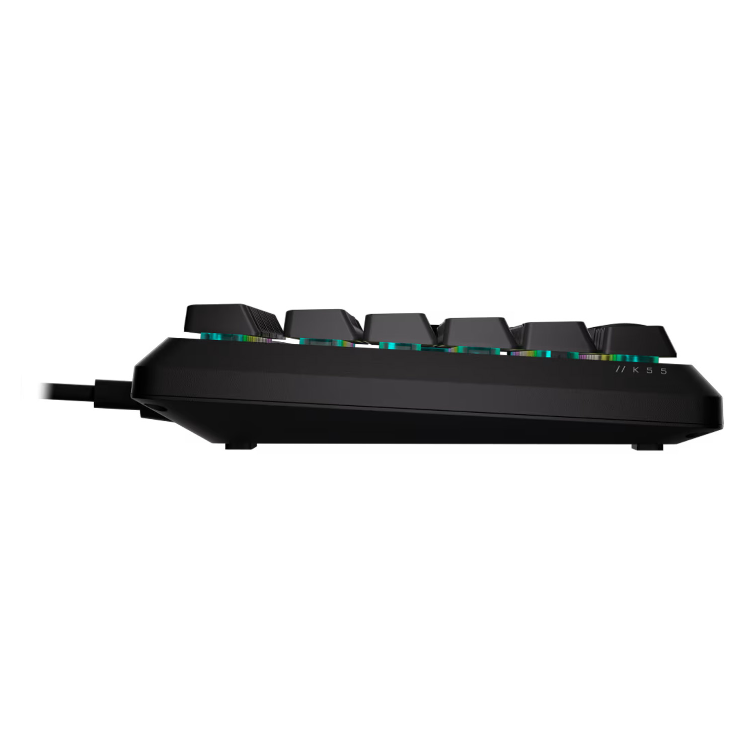 Corsair Gaming K55 CORE RGB Mechanical Keyboard, Membrana - Layout ITA - immagine 3