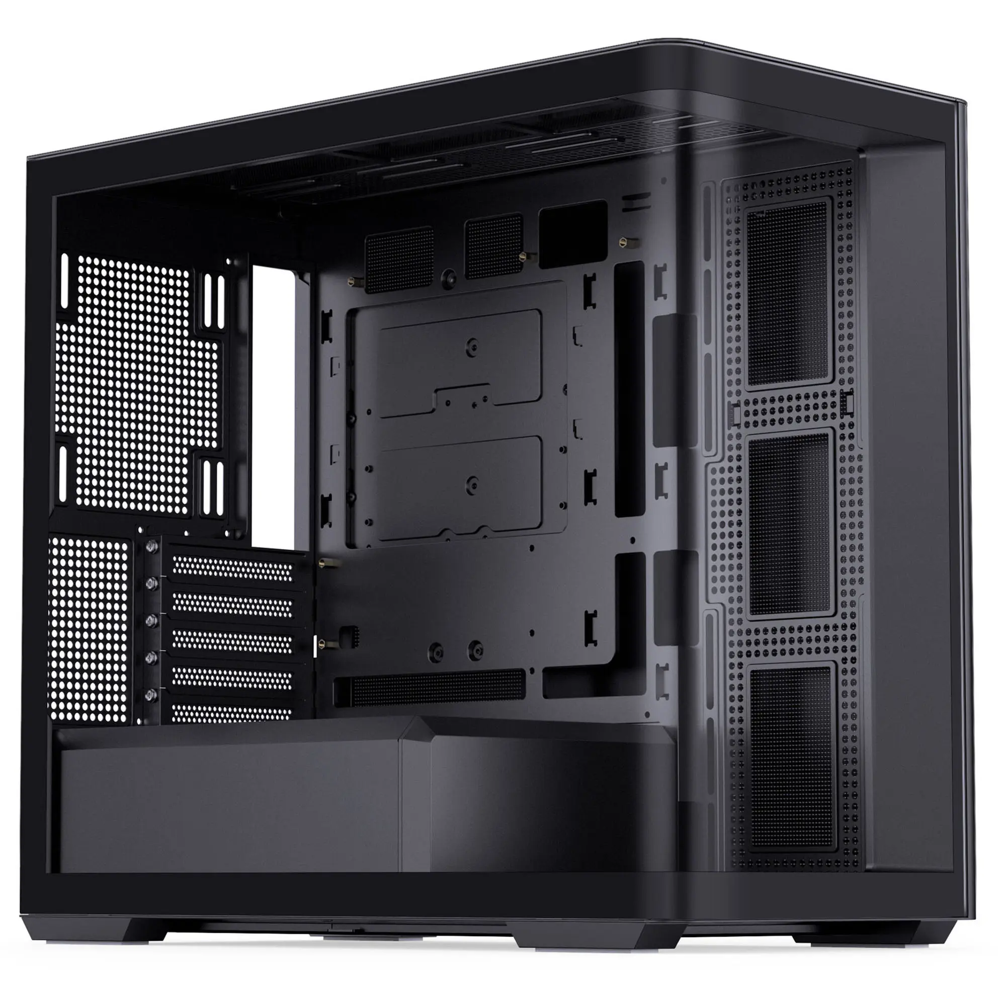 Jonsbo D300, Mid-Tower, Vetro Temperato angolato a 270 gradi - Nero