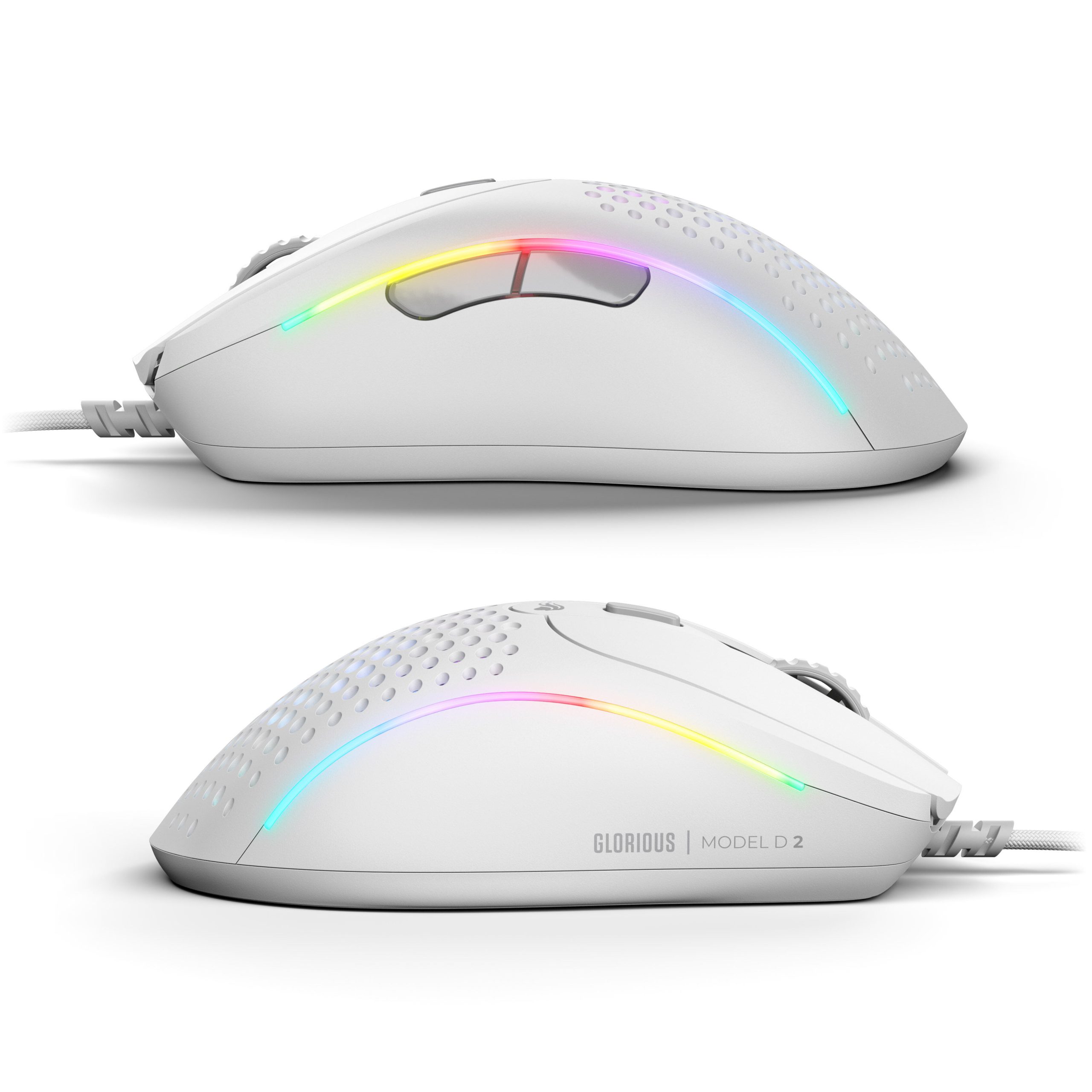 Glorious PC Gaming Race Model D 2 Gaming Mouse - Bianco - immagine 5