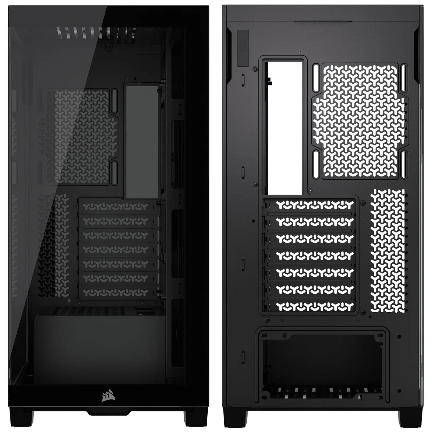 Corsair 3500X, Vetro Temperato - Nero - immagine 6
