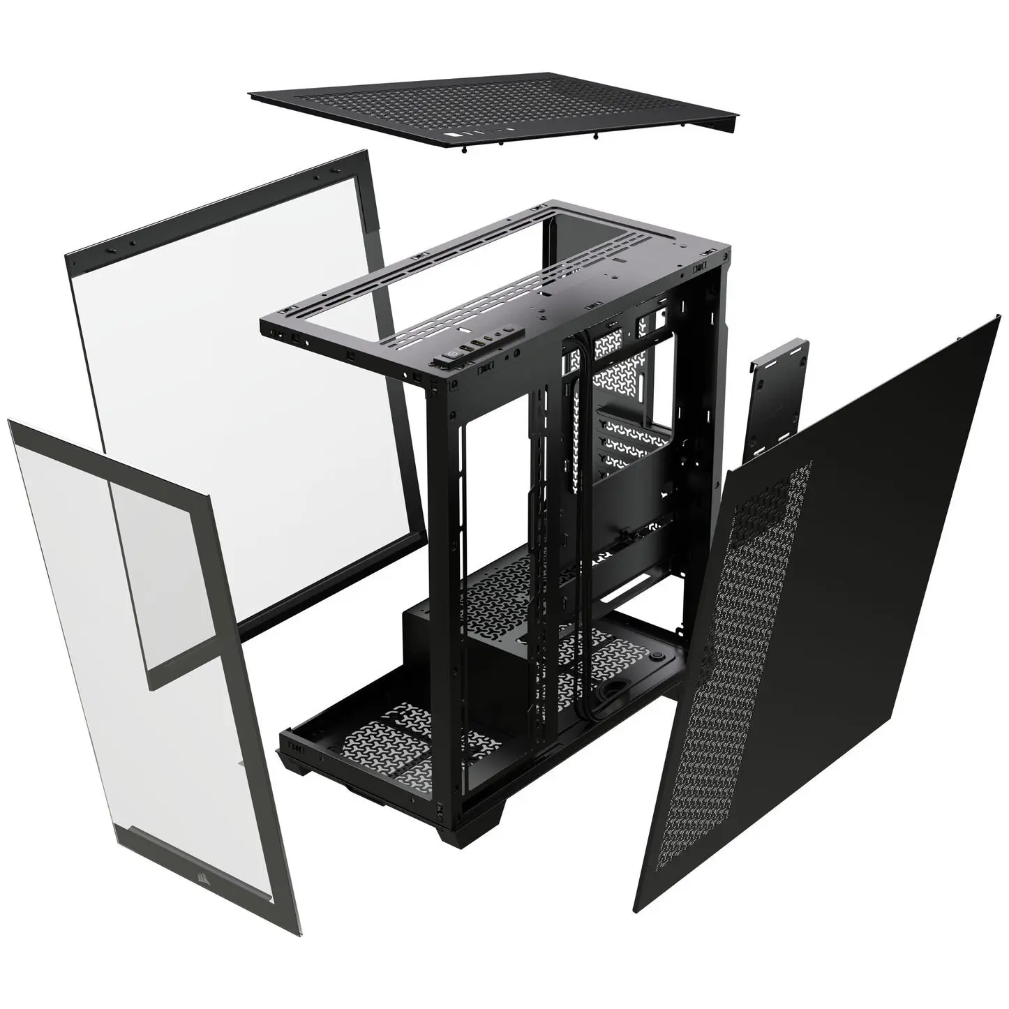 Corsair 3500X, Vetro Temperato - Nero - immagine 7