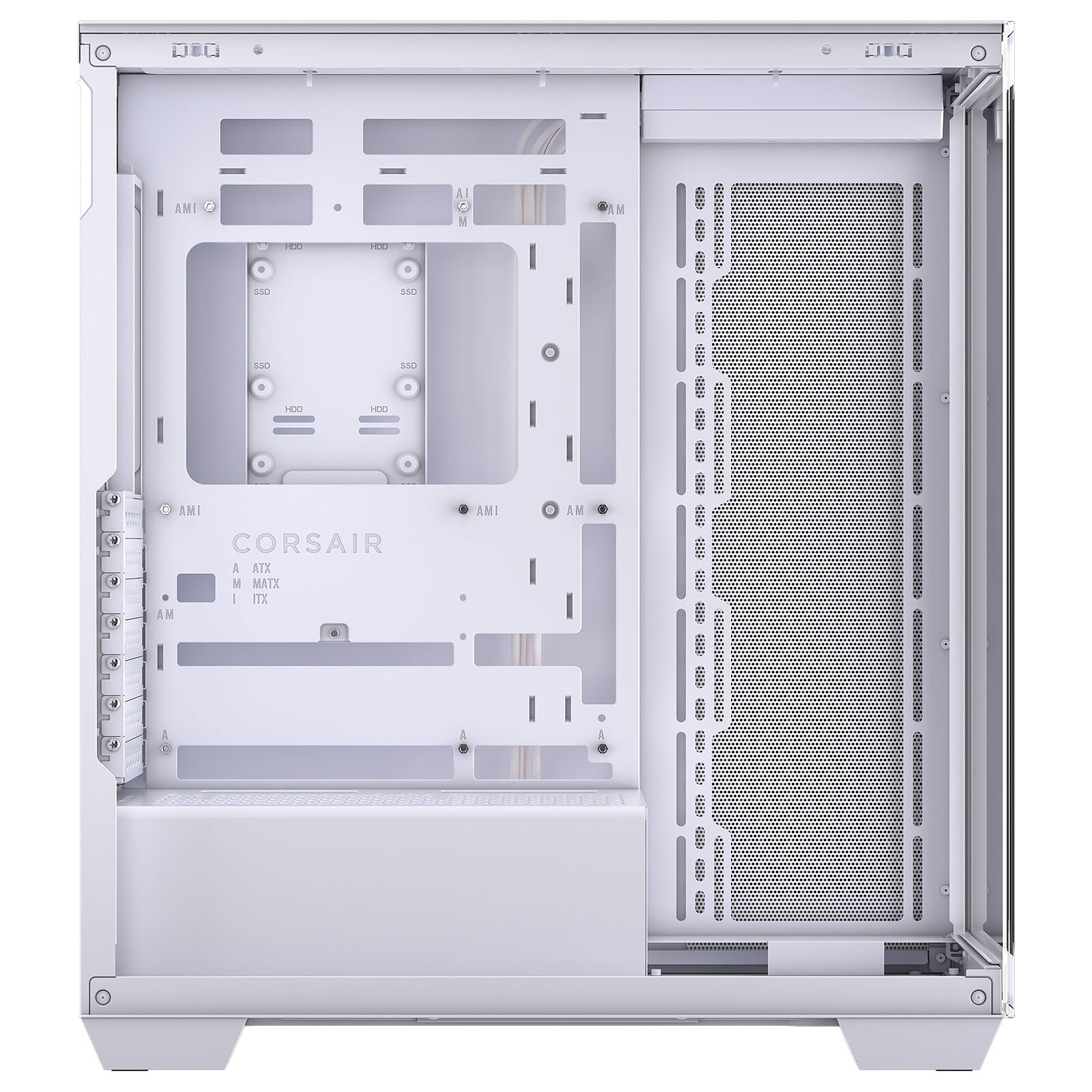 Corsair 3500X, Vetro Temperato - Bianco - immagine 2