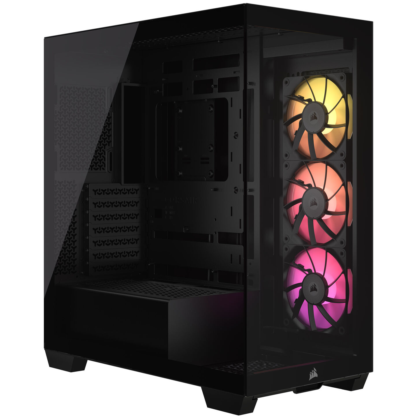 Corsair iCUE LINK 3500X RGB, Vetro Temperato - Nero