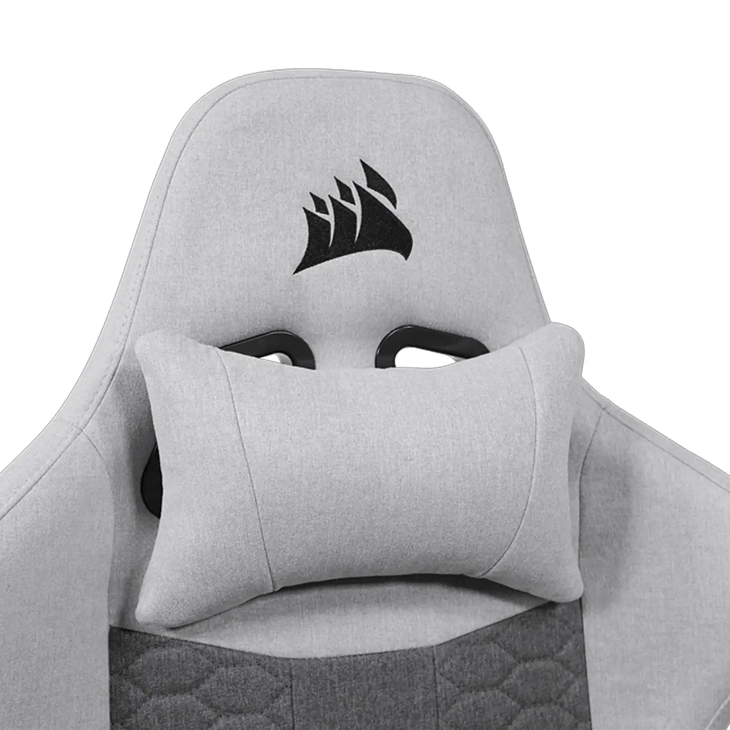 Corsair TC100 RELAXED Gaming Chair - Fabric Grey/Silver - immagine 3