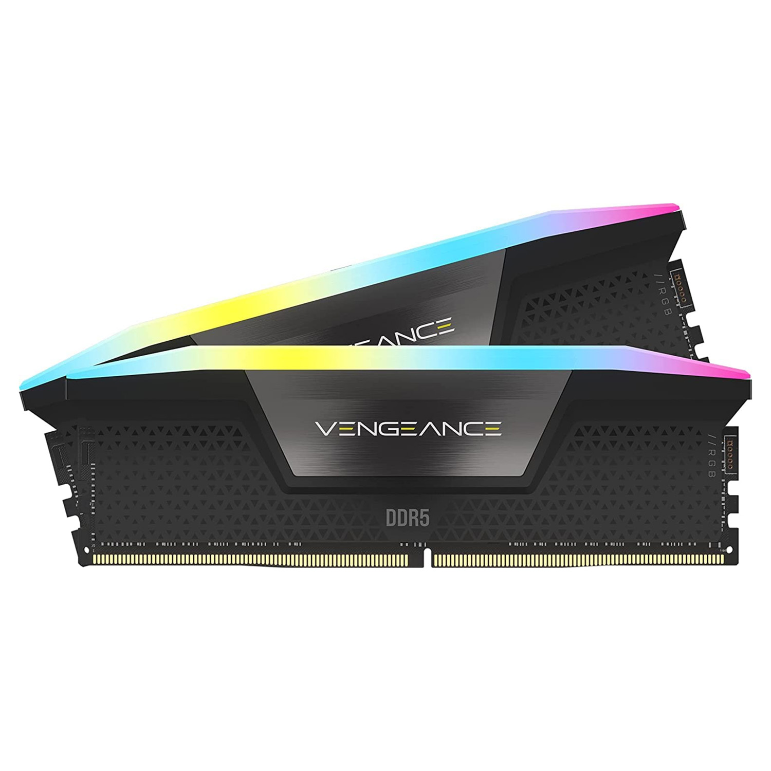 Corsair Vengeance RGB DDR5 7000MHz C40, Nero - 96GB (2x48GB) - Intel XMP - immagine 2