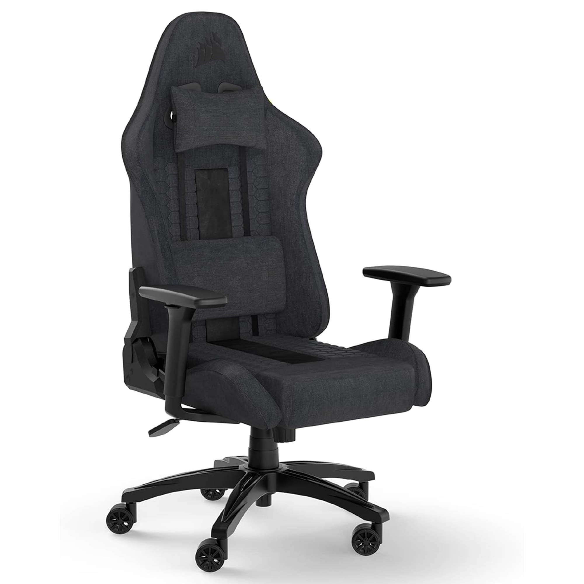 Corsair TC100 RELAXED Gaming Chair - Fabric Black/Grey (Cuscino Nero)