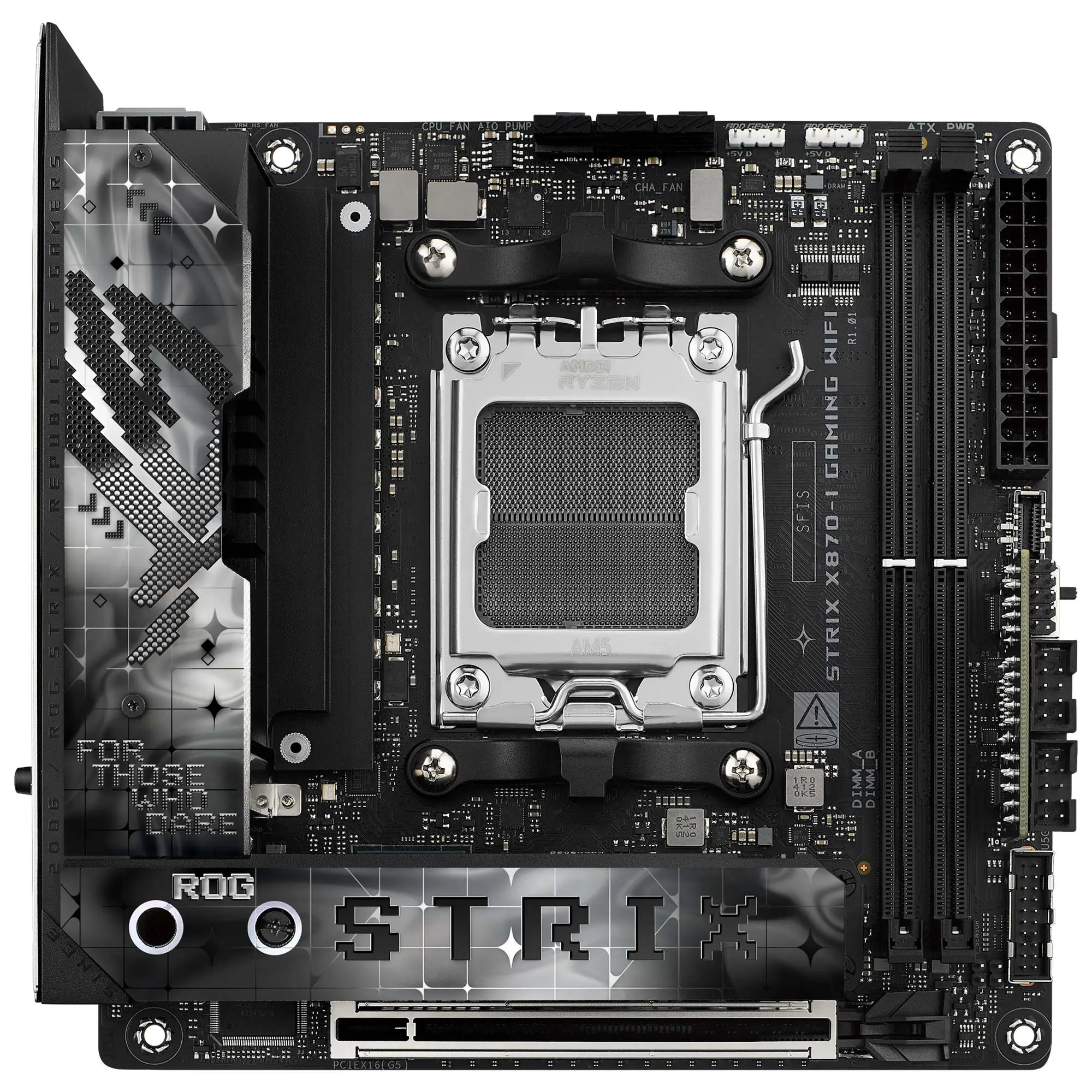 Asus ROG STRIX X870-I Gaming WiFi - Socket AM5, DDR5 - immagine 2
