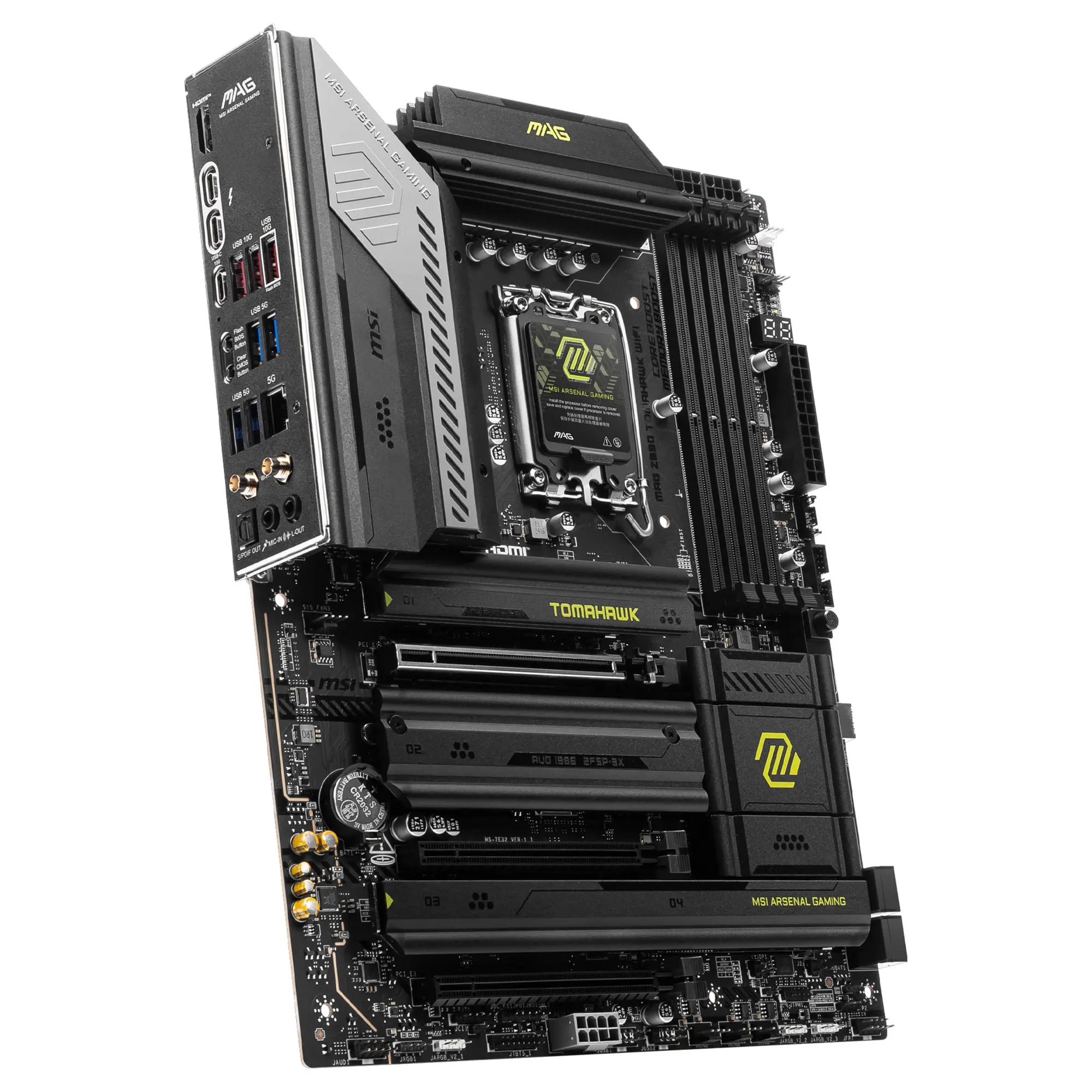 MSI MAG Z890 TOMAHAWK WiFi, Intel Z890 Motherboard, DDR5 - Socket 1851 - immagine 2