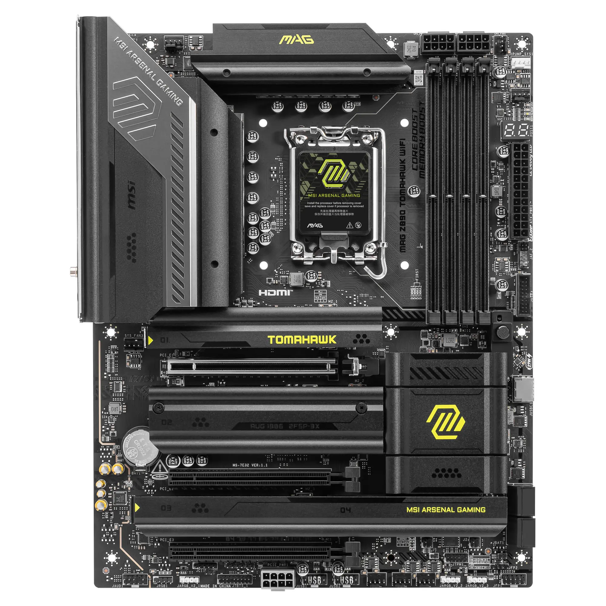 MSI MAG Z890 TOMAHAWK WiFi, Intel Z890 Motherboard, DDR5 - Socket 1851 - immagine 3