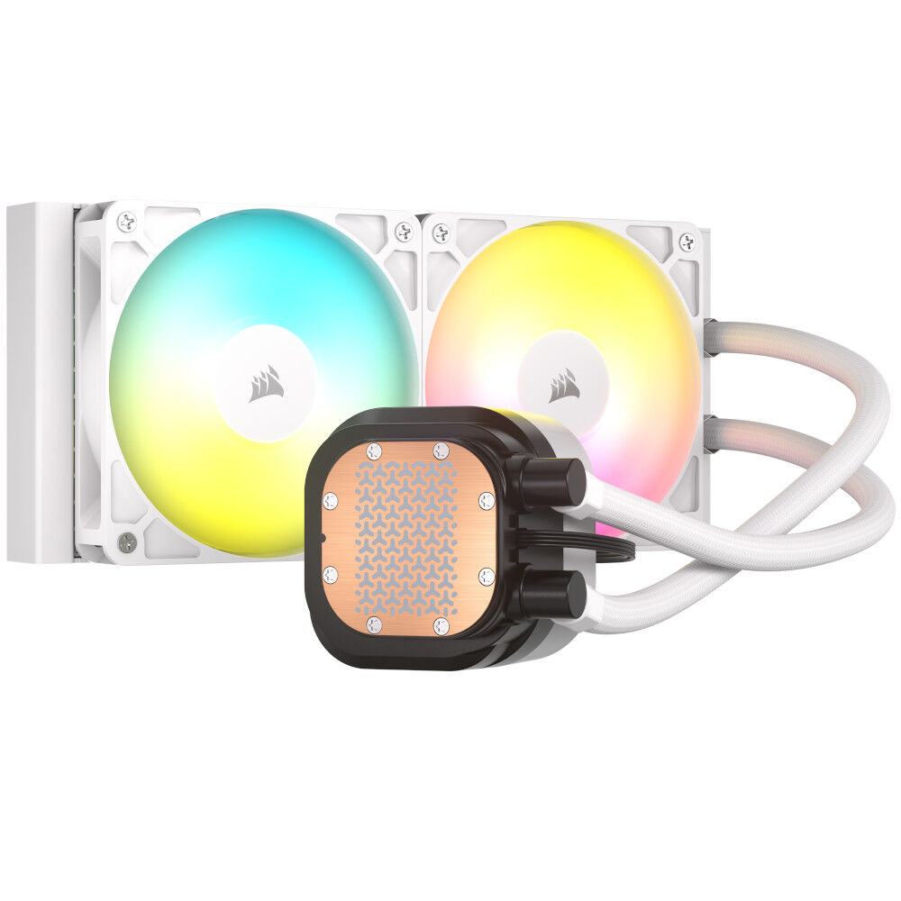 Corsair NAUTILUS 240 RS ARGB, AIO Liquid CPU Cooler - 240 mm, Bianco - immagine 3