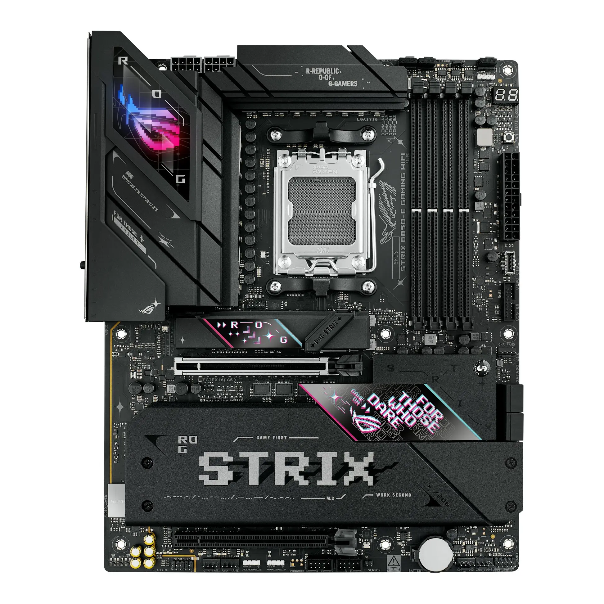 Asus ROG STRIX B850-E Gaming WiFi - Socket AM5, DDR5 - immagine 2