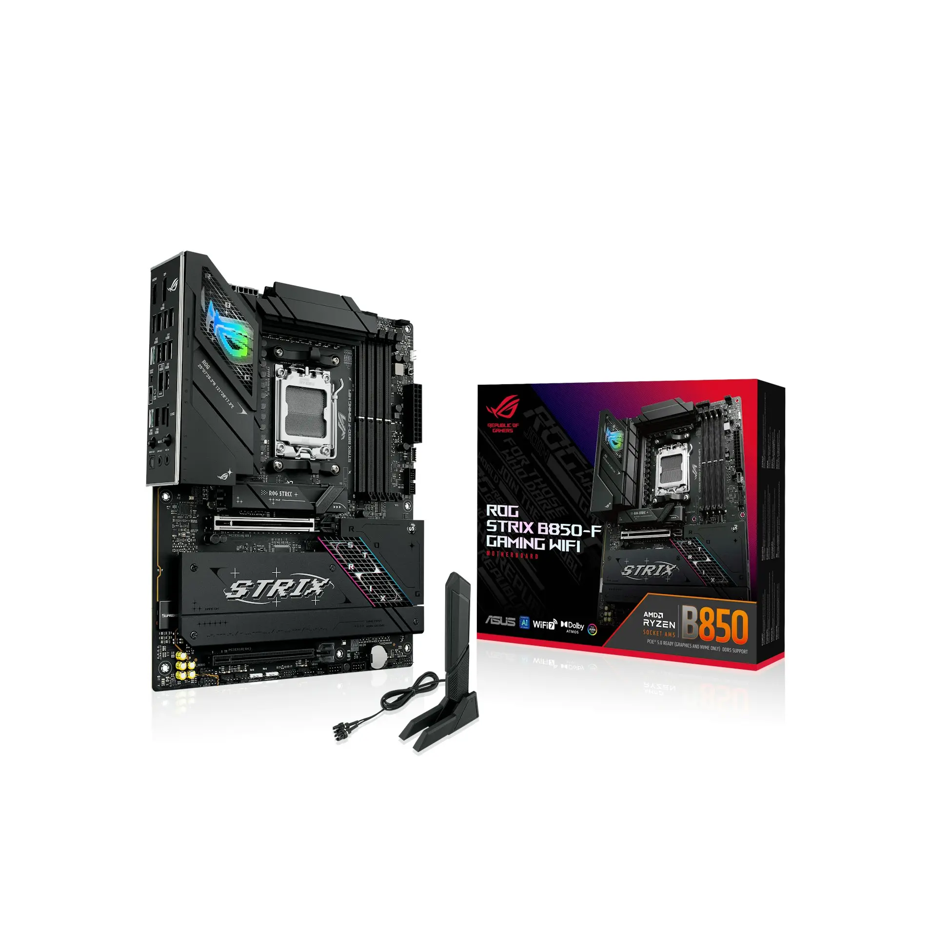 Asus ROG STRIX B850-F Gaming WiFi - Socket AM5, DDR5 - immagine 7