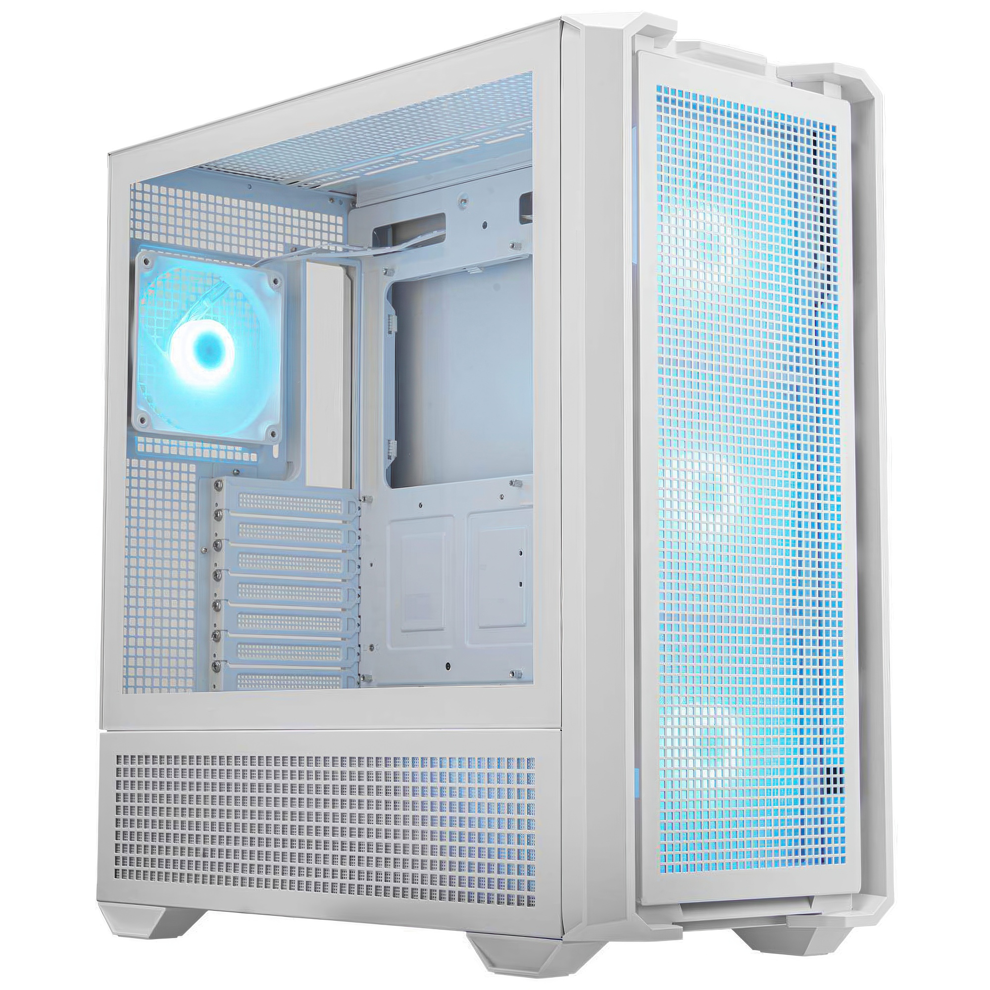 Cougar MX600 RGB, Mid-Tower, Vetro Temperato, RGB - Bianco