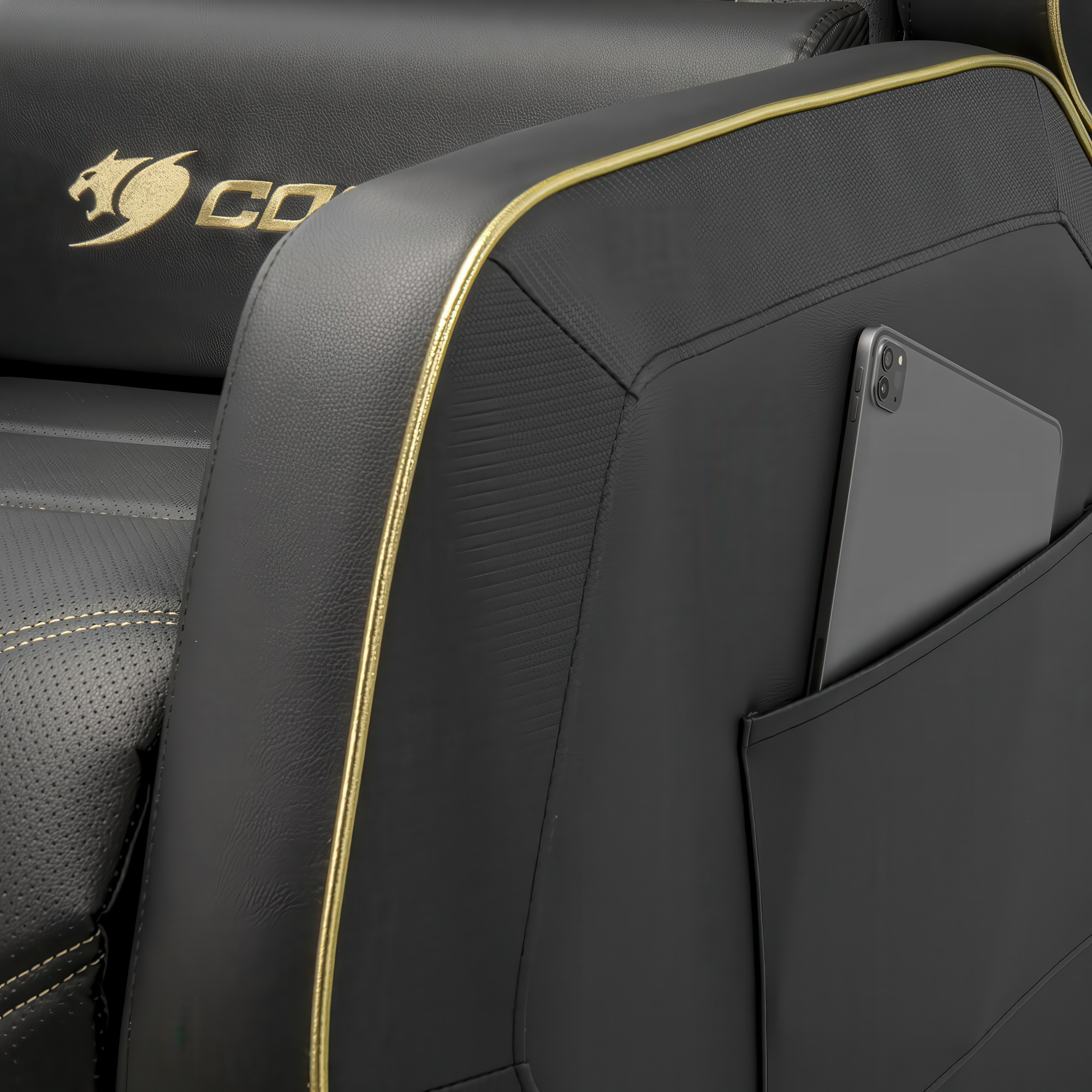 Cougar Ranger S Royal Poltrona Gaming - Nero/Oro - immagine 7