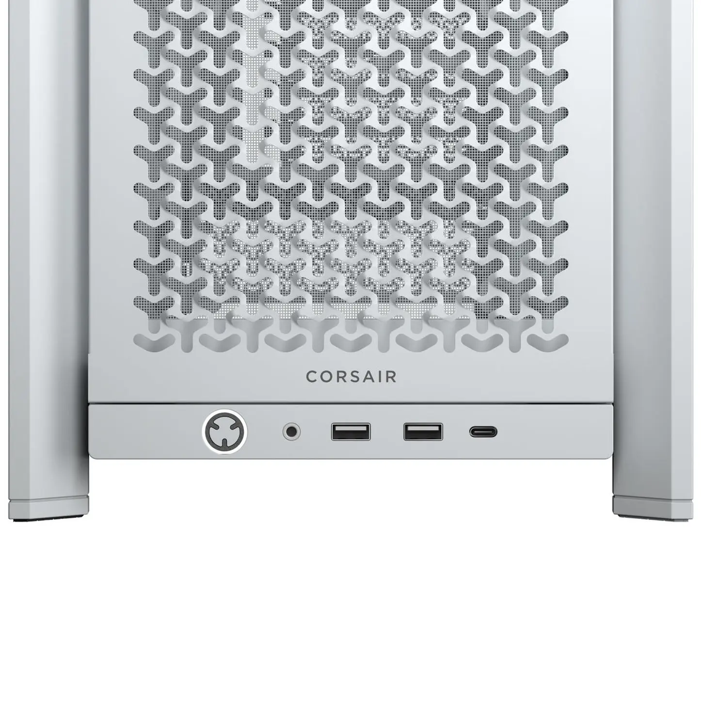 Corsair FRAME 4000D Tempered Glass, Mid-Tower - Bianco - immagine 7