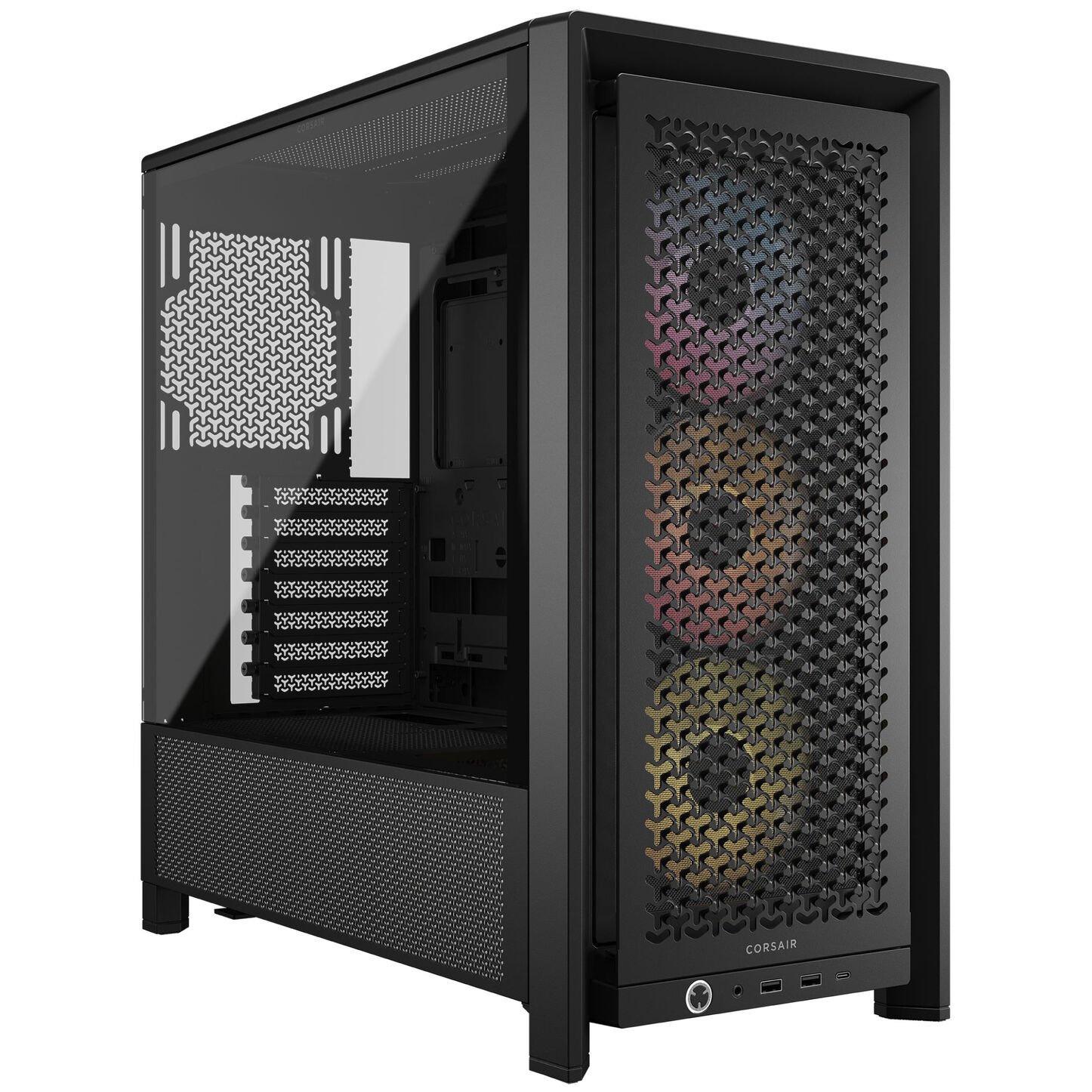 Corsair FRAME 4000D RS ARGB Tempered Glass, Mid-Tower - Nero