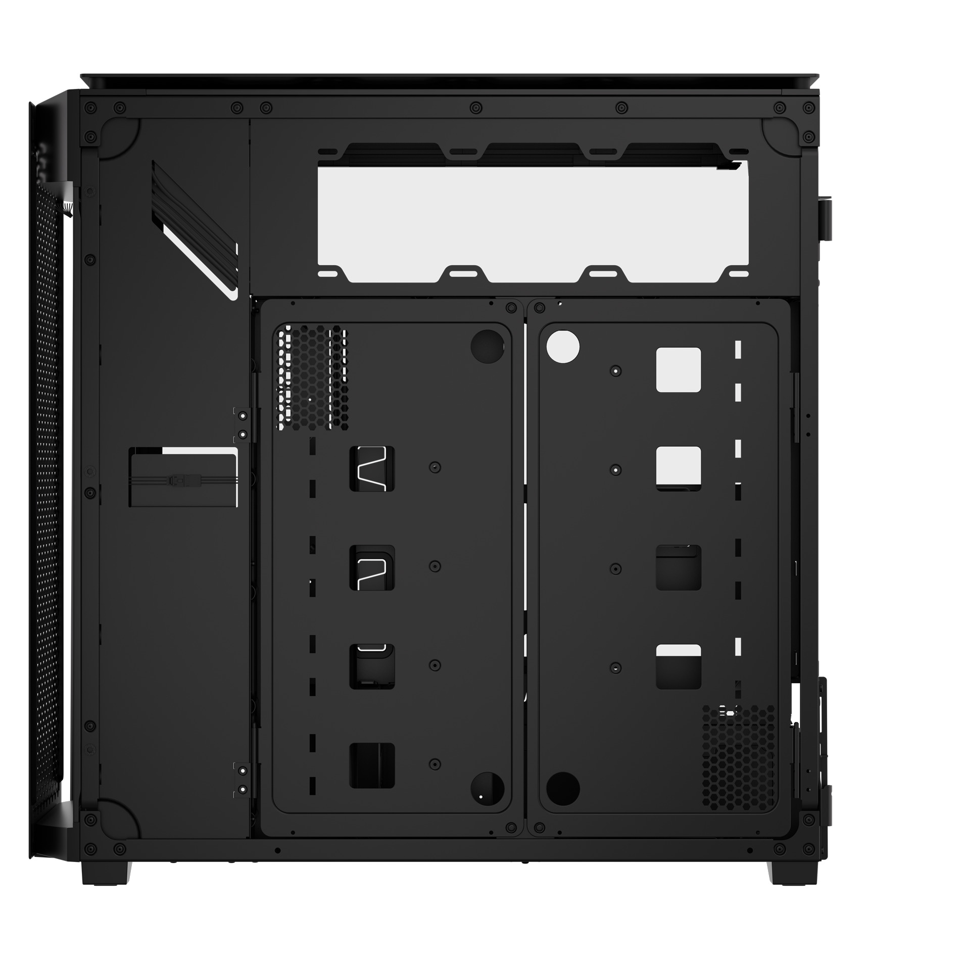 Corsair iCUE 9000D RGB Airflow Super Full-Tower - Nero - immagine 3