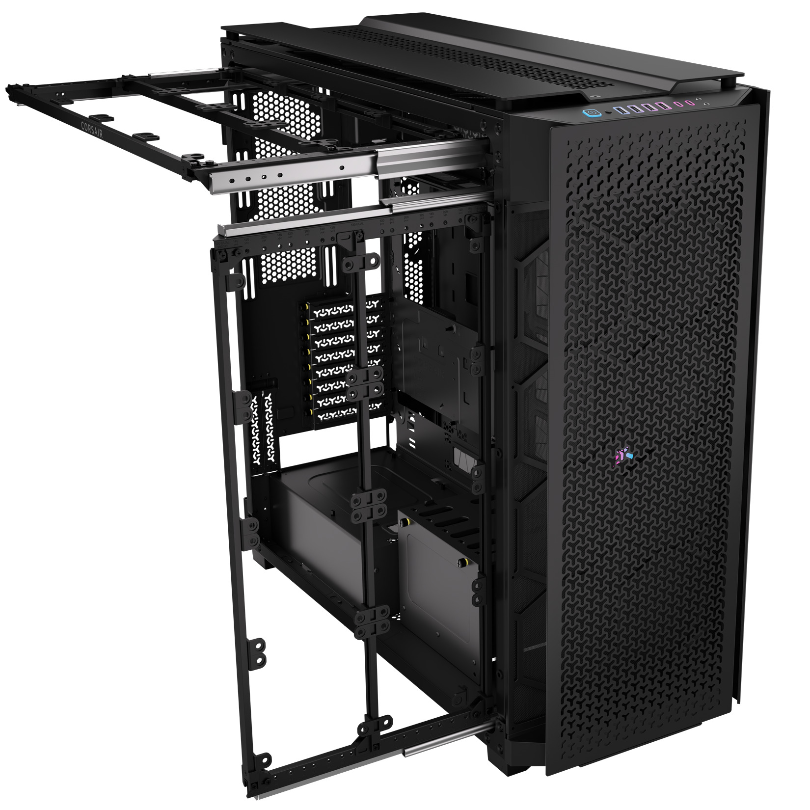 Corsair iCUE 9000D RGB Airflow Super Full-Tower - Nero - immagine 5