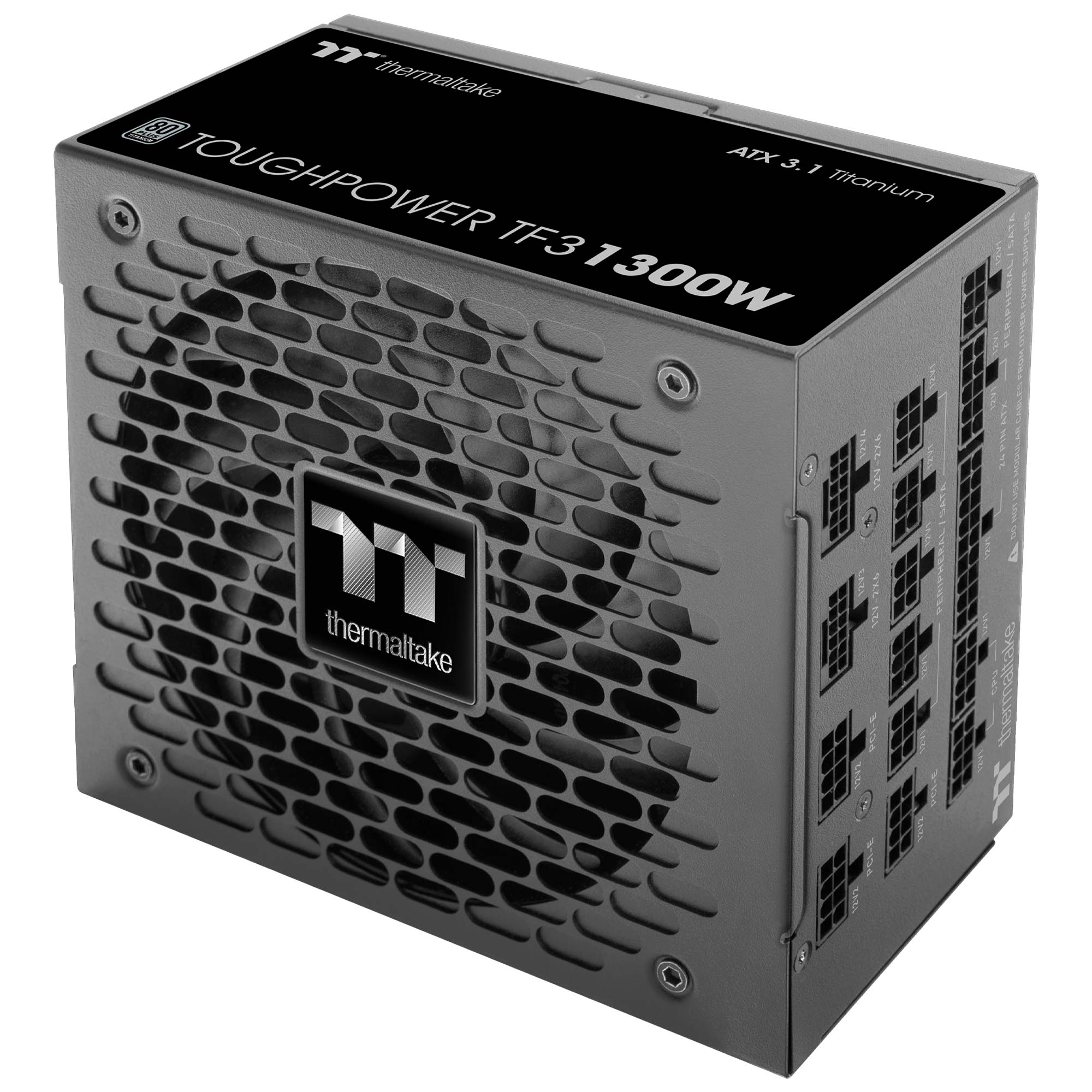 Thermaltake Toughpower TF3 80 Plus Titanium PSU, Modulare - 1.300 Watt - immagine 2