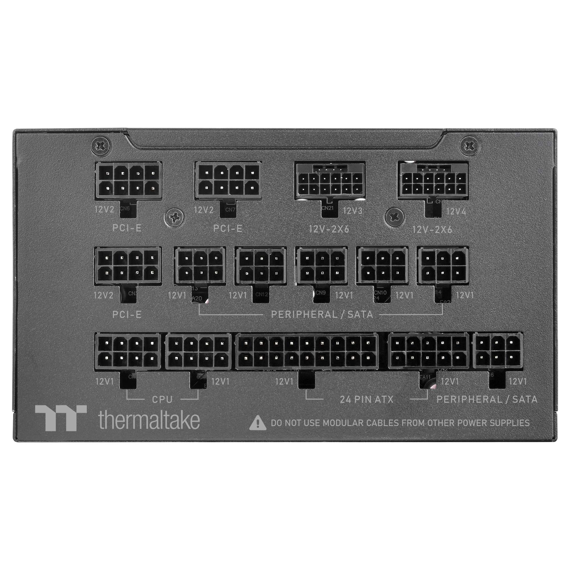 Thermaltake Toughpower TF3 80 Plus Titanium PSU, Modulare - 1.300 Watt - immagine 3