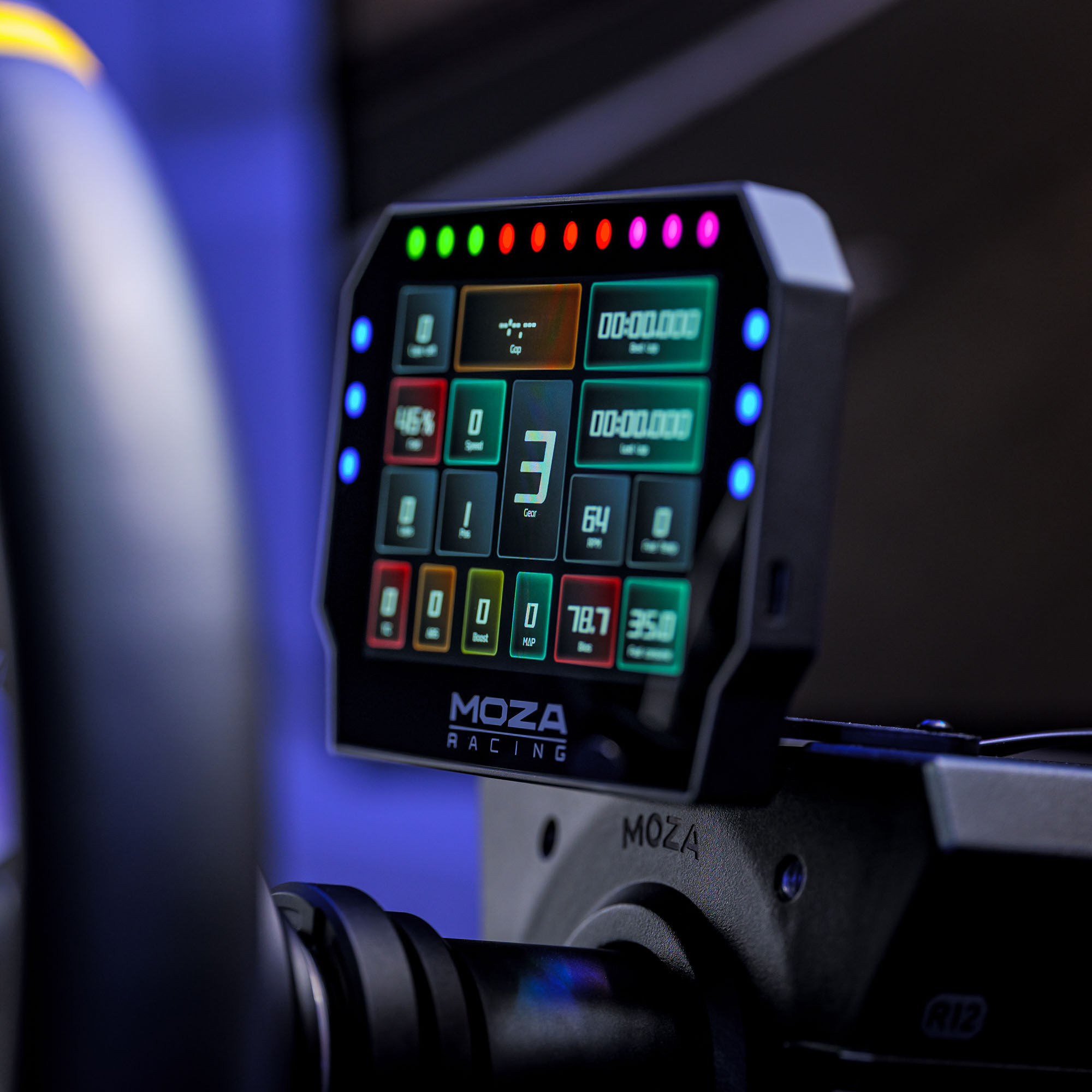 MOZA CM2 Racing Dash - Nero - immagine 7