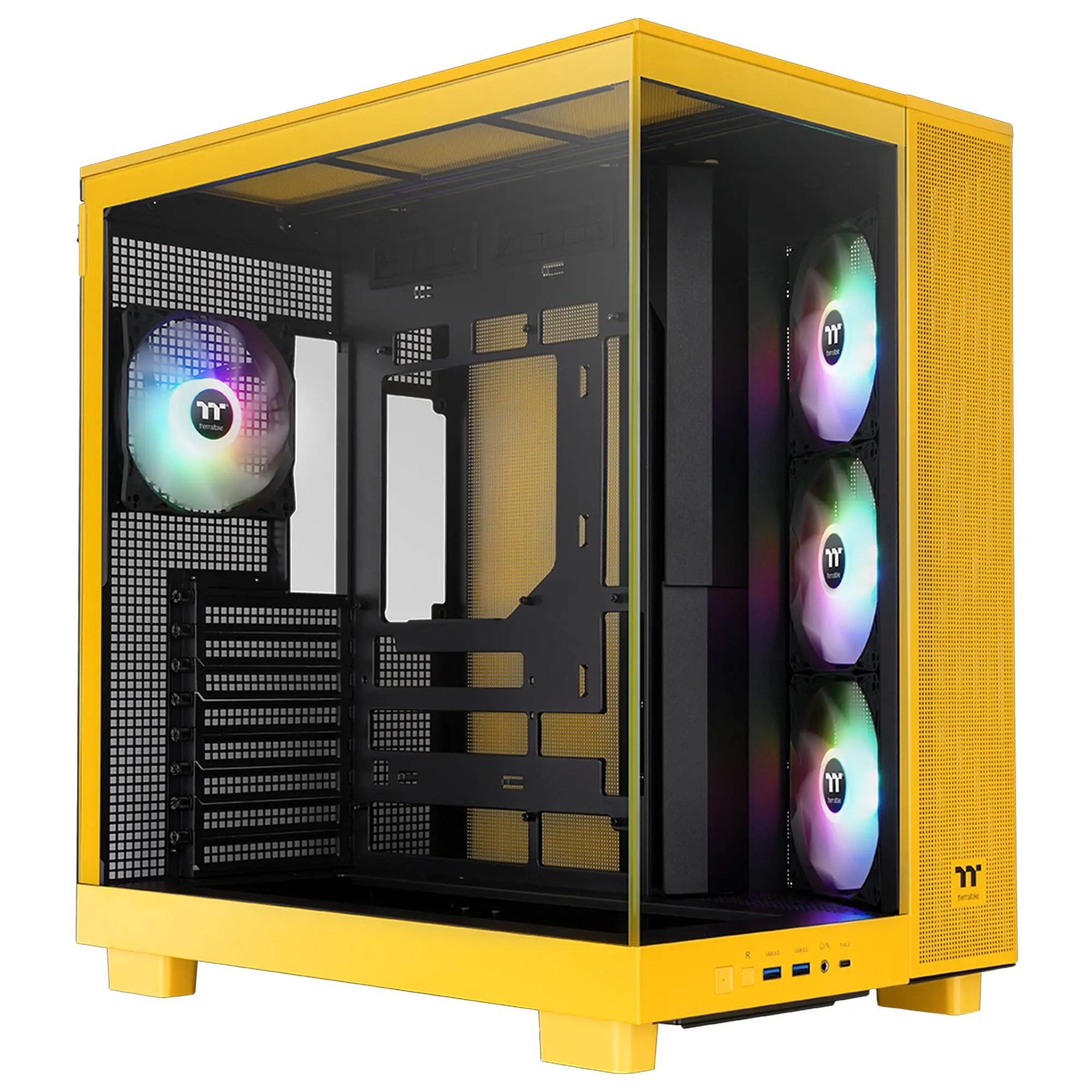 Thermaltake View 380 XL TG ARGB, Vetro Temperato - Bumblebee