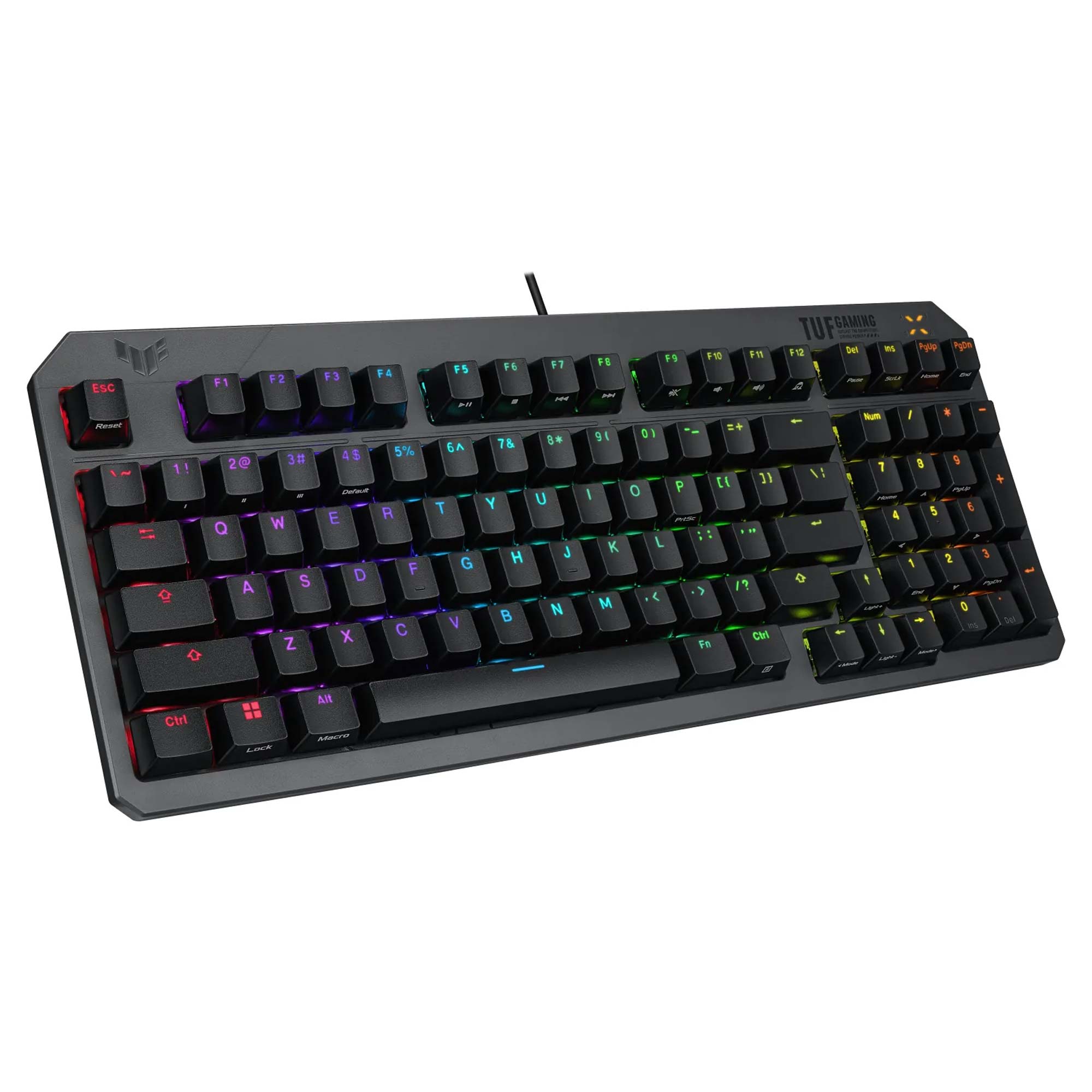 Asus TUF Gaming K3 Gen II Tastiera Gaming, Switch OPTO-Mech - Nero