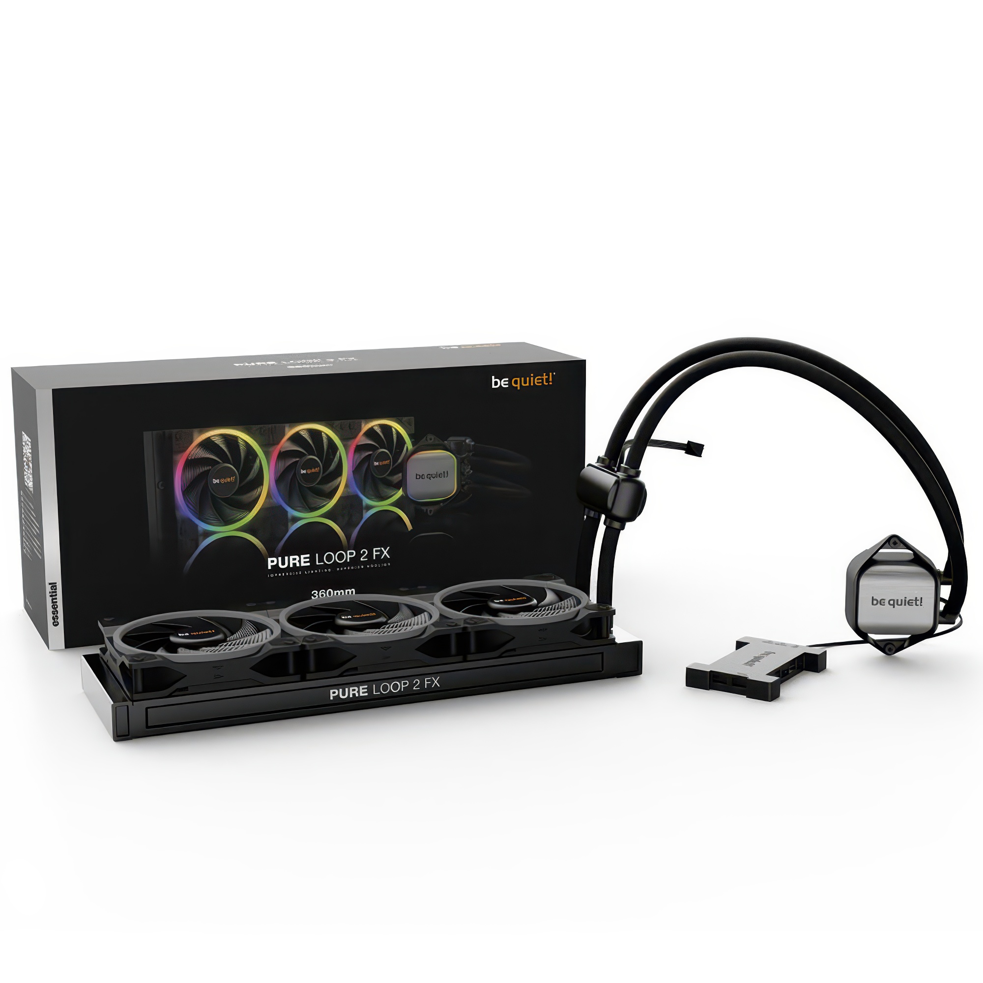 be quiet! Pure Loop 2 FX AIO, 360mm - Nero - immagine 4