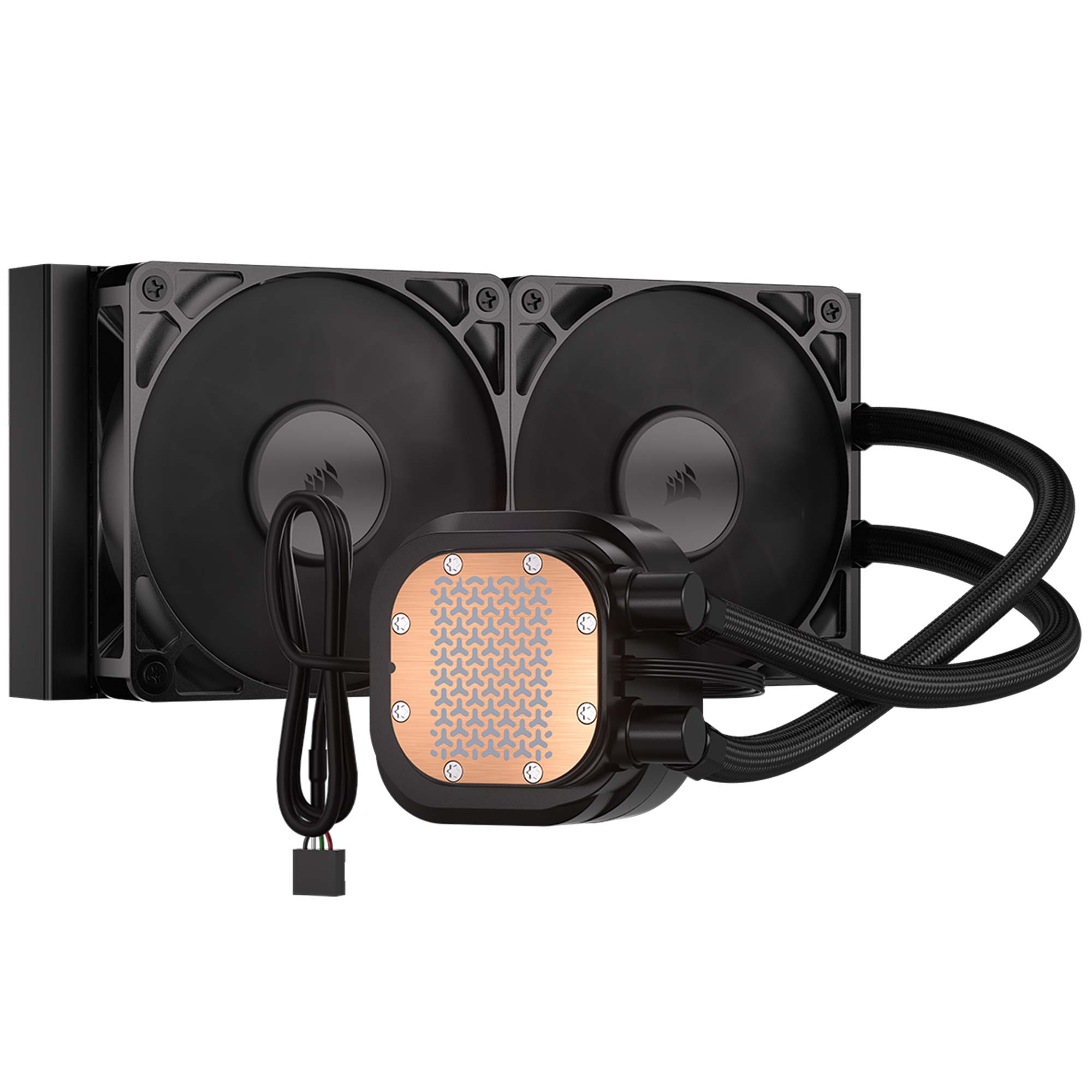 Corsair NAUTILUS 240 LCD, AIO Liquid CPU Cooler - 240 mm, Nero - immagine 3