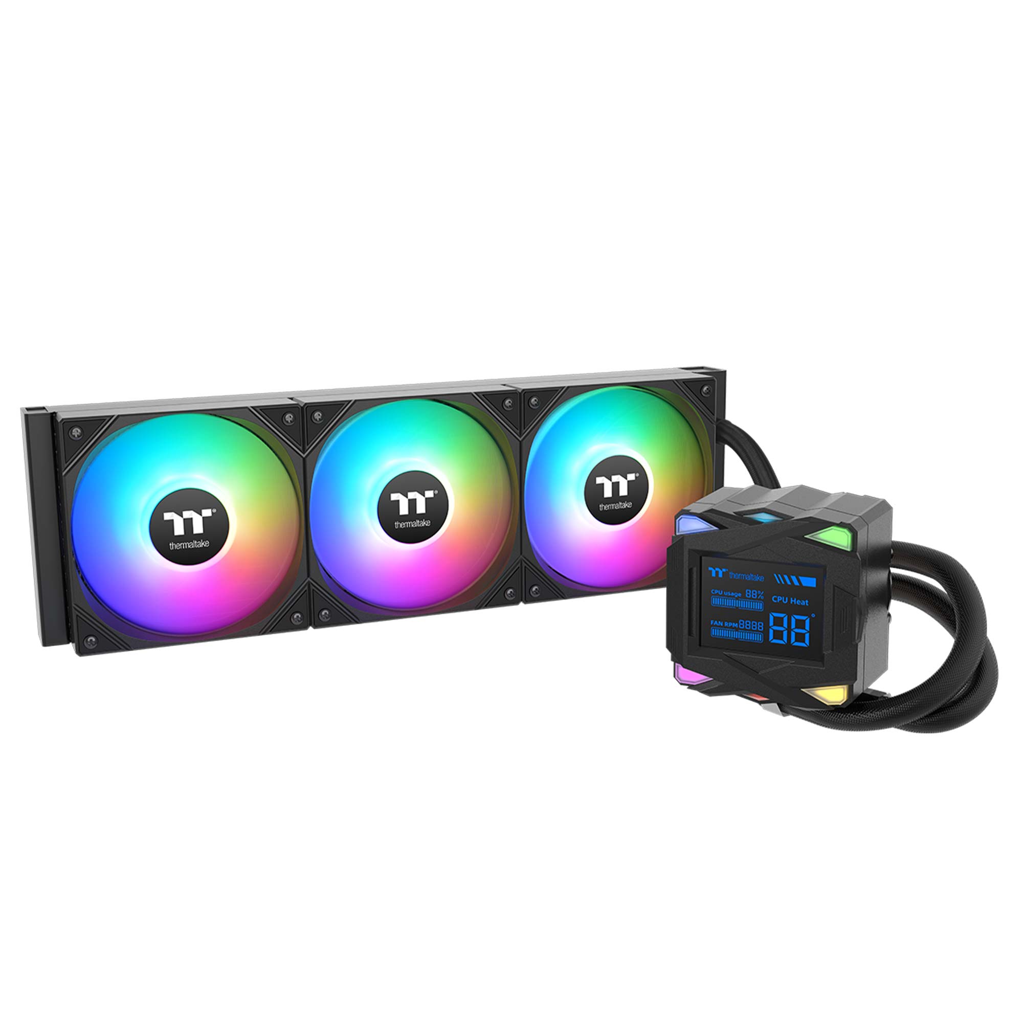 Thermaltake LA360-S LCD ARGB AIO - Nero - immagine 2