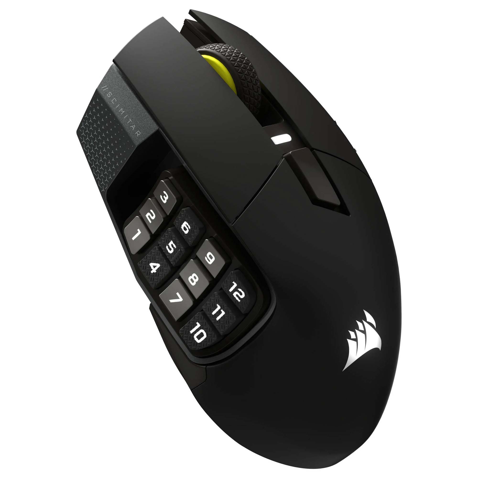 Corsair Gaming Scimitar Elite Wireless SE MMO Gaming Mouse - Grigio - immagine 3