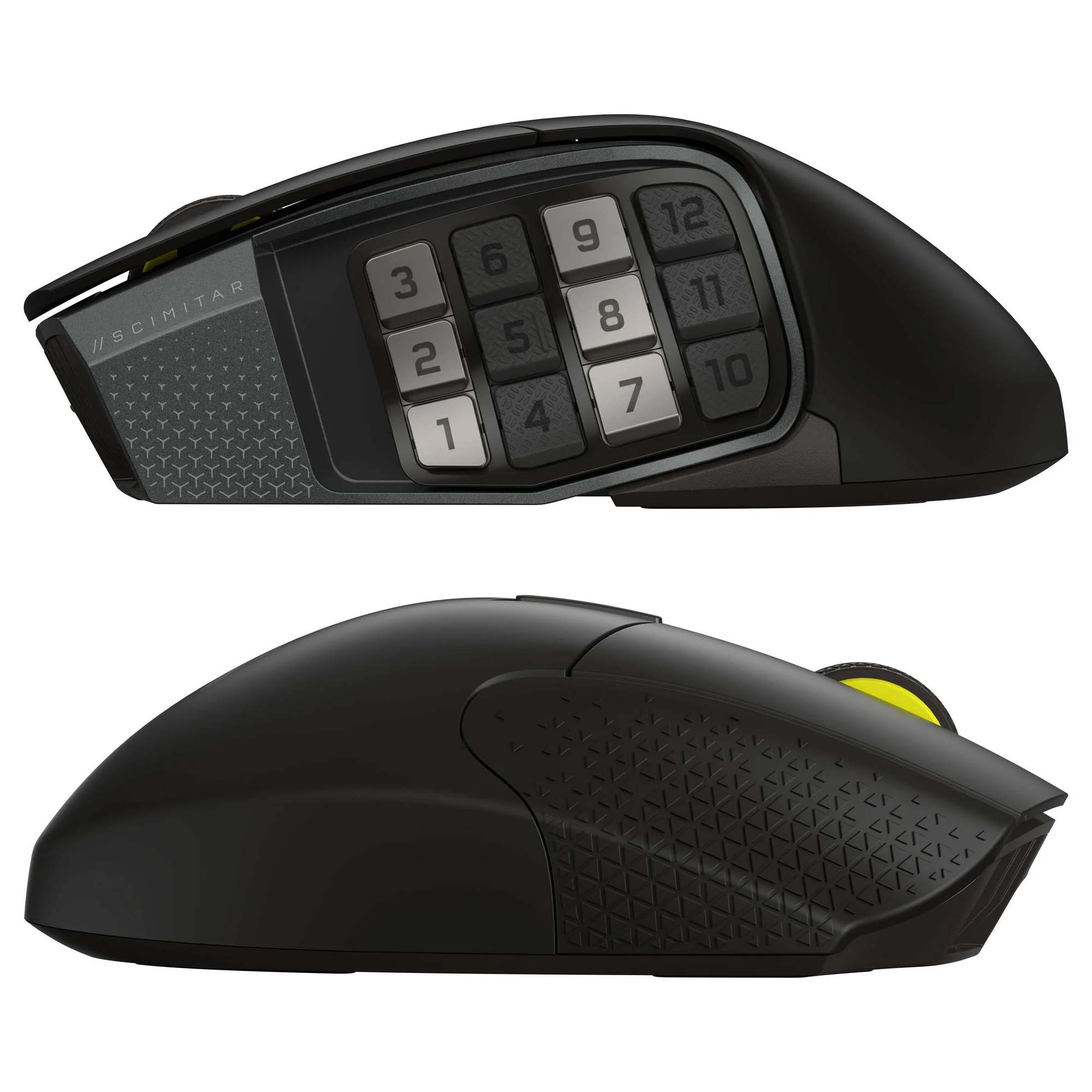 Corsair Gaming Scimitar Elite Wireless SE MMO Gaming Mouse - Grigio - immagine 4