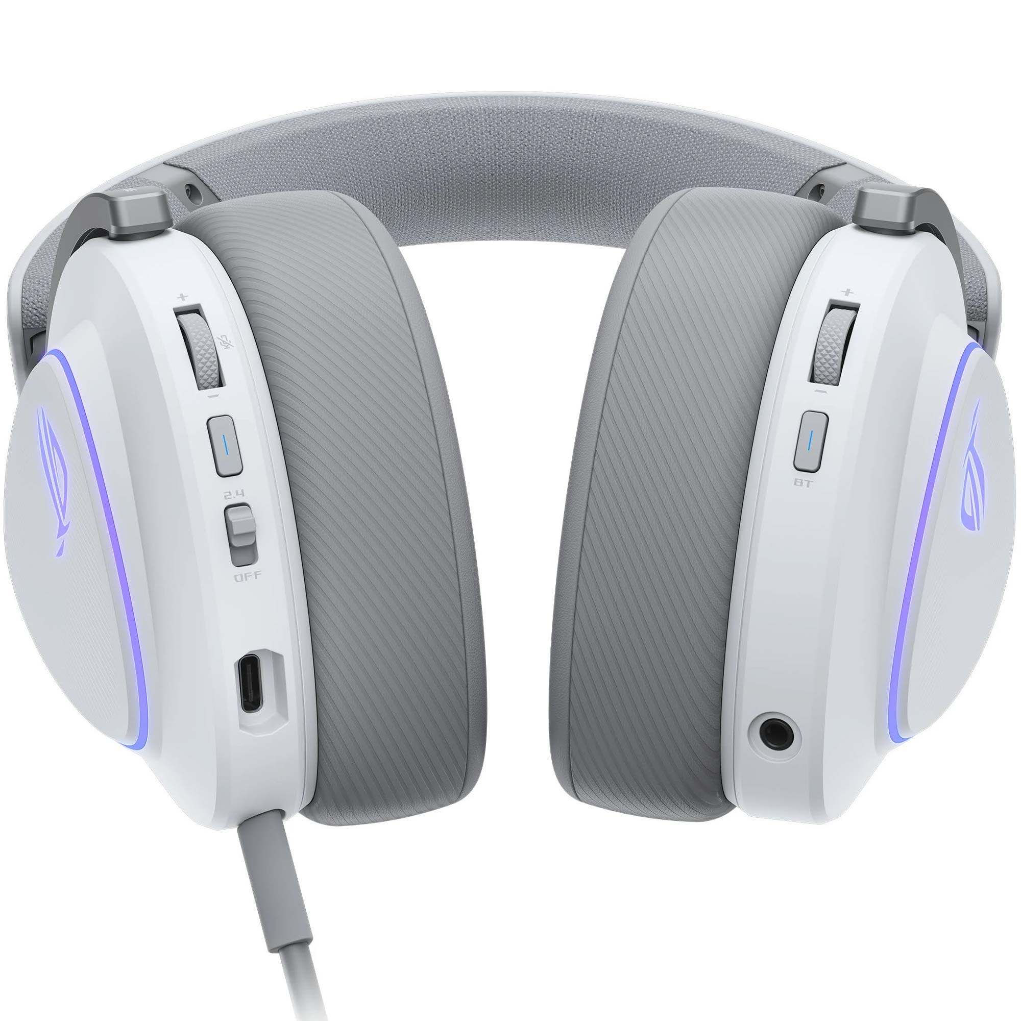 Asus ROG Delta II Wireless Gaming Headset - Bianco - immagine 5