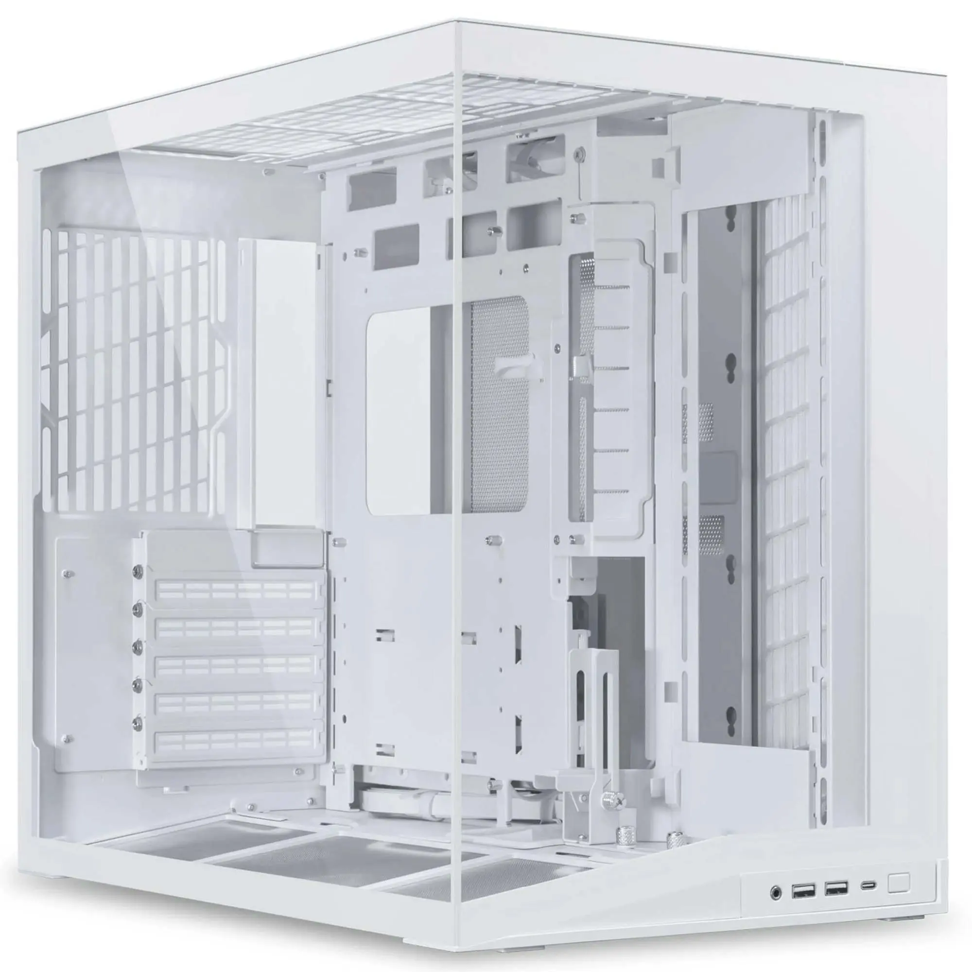 Lian Li O11 Dynamic Mini V2, Tempered Glass - Bianco