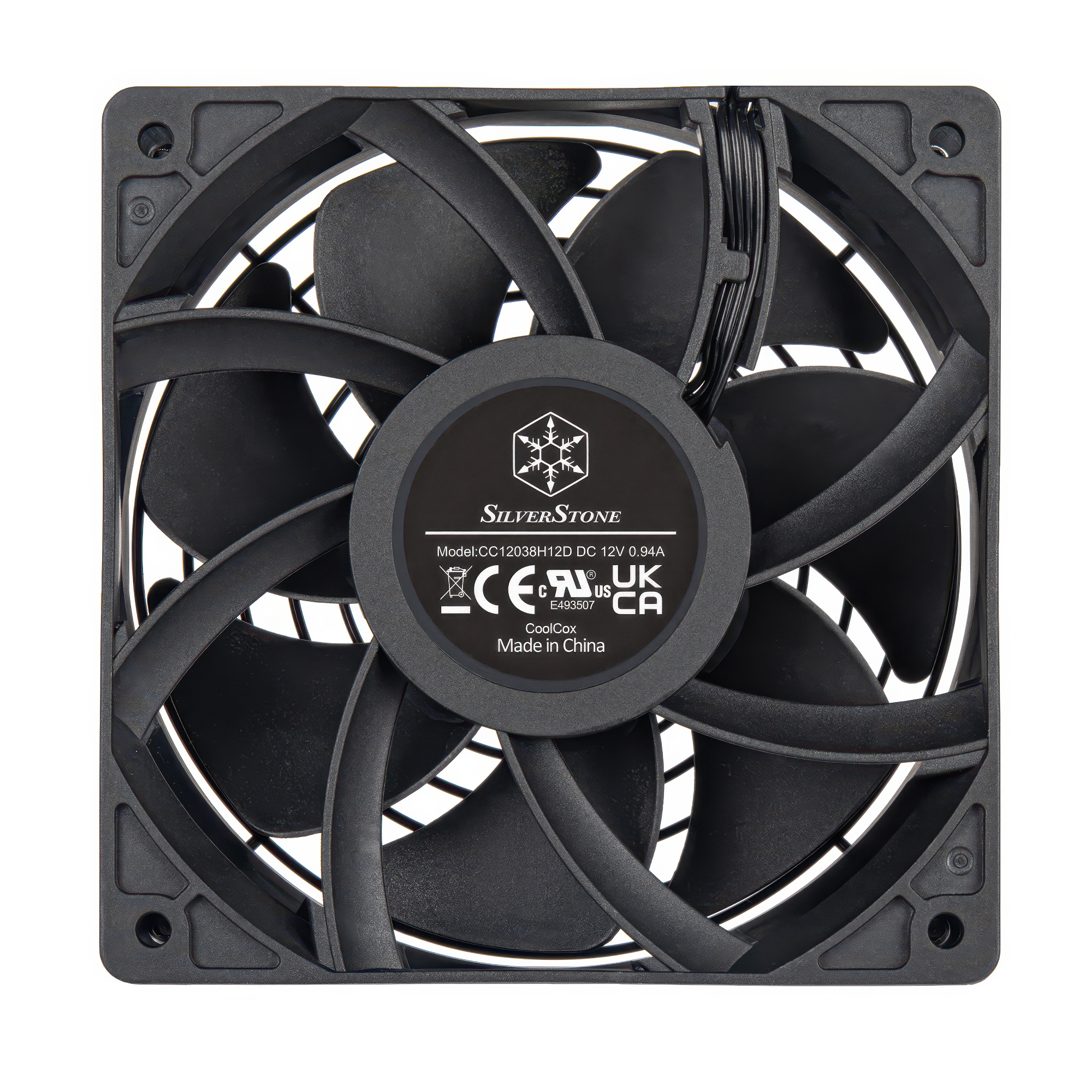 SilverStone SST-FHS120X - High performance PWM industrial fan - 120mm x 38mm - immagine 3