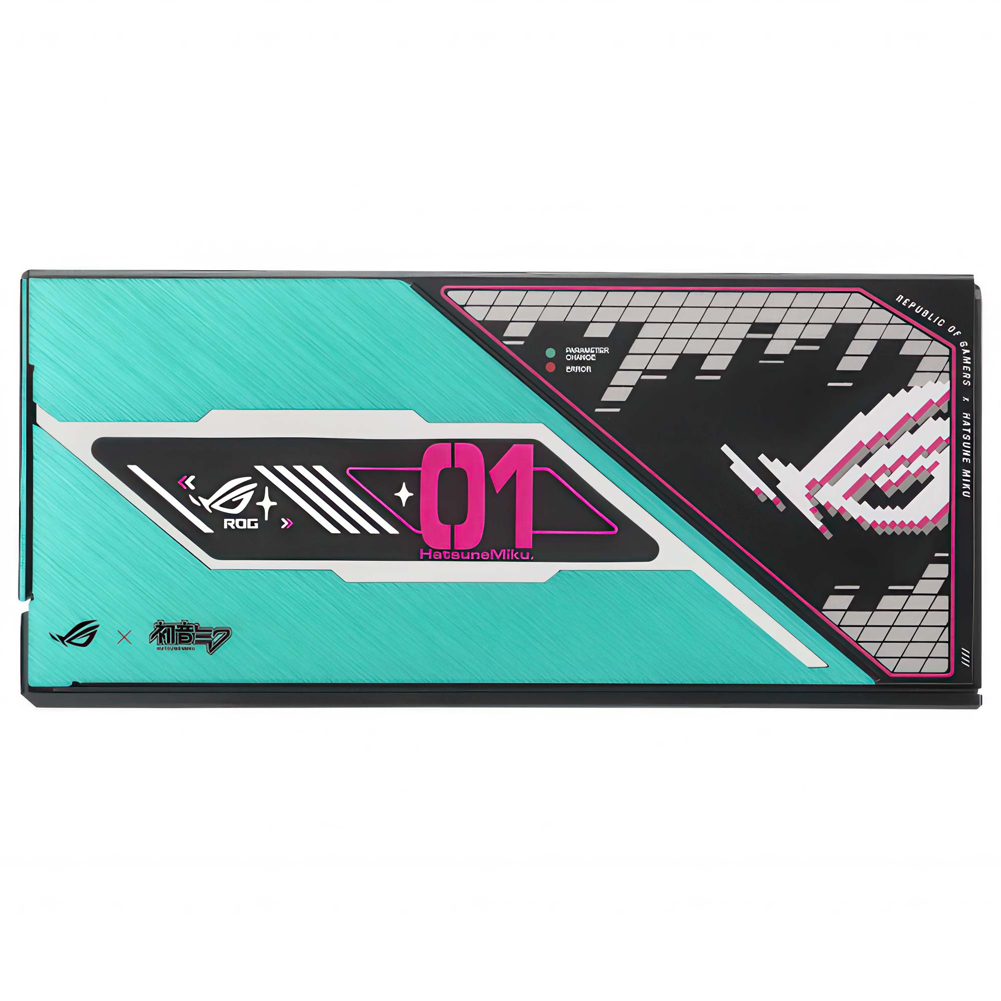 Asus ROG Thor 1200W Platinum III Hatsune Miku Edition / Aura Sync / OLED - 1.200 Watt - immagine 3