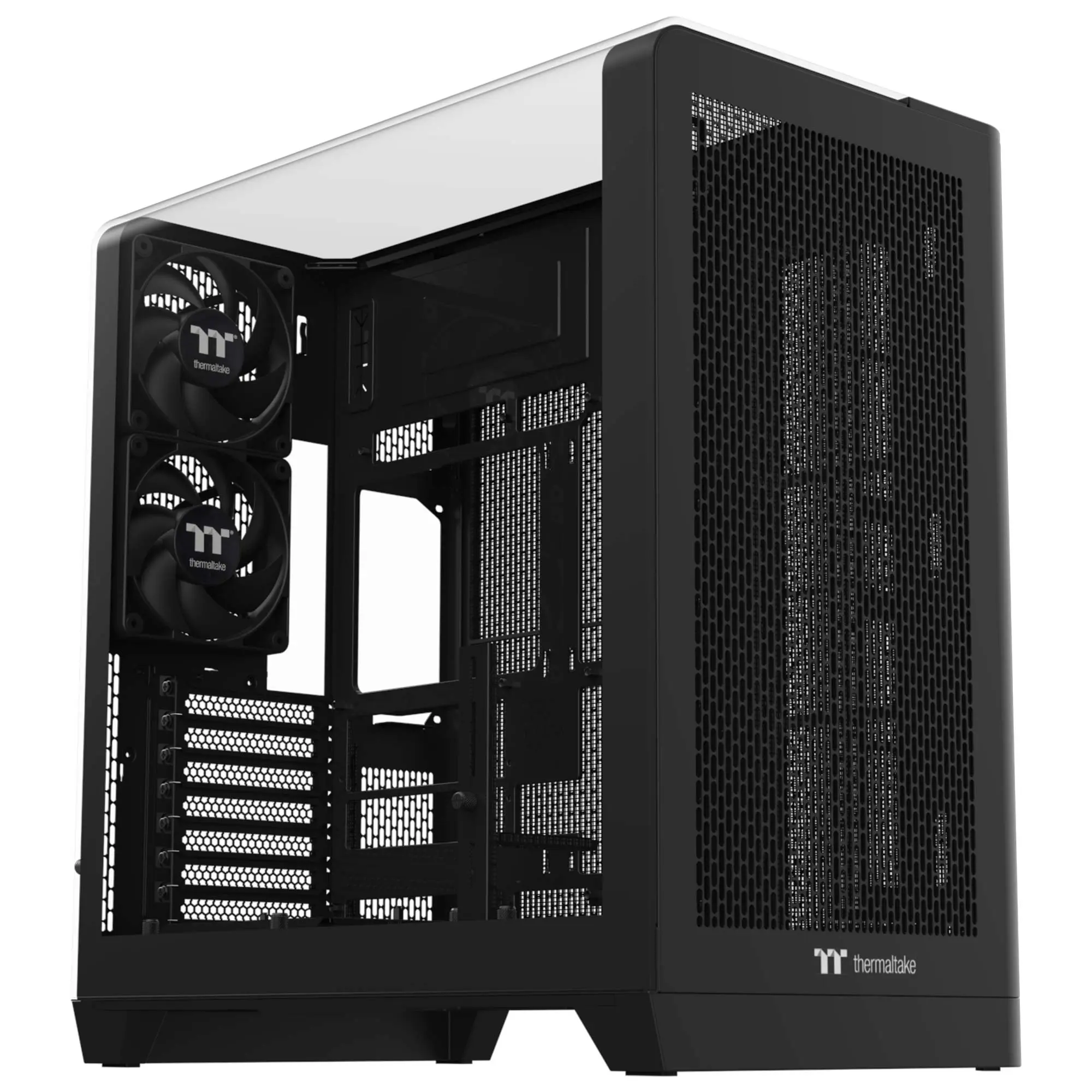 Thermaltake View 390 Air, Vetro Temperato - Nero