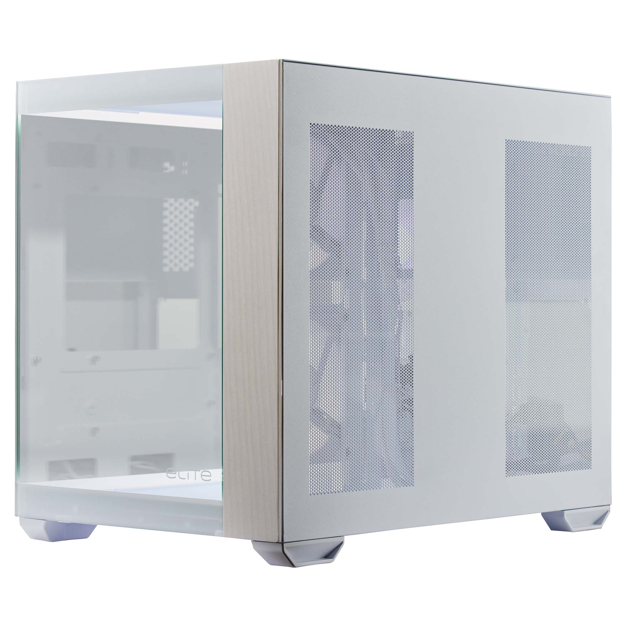 Cooler Master Elite 481 Wood - Bianco - immagine 3