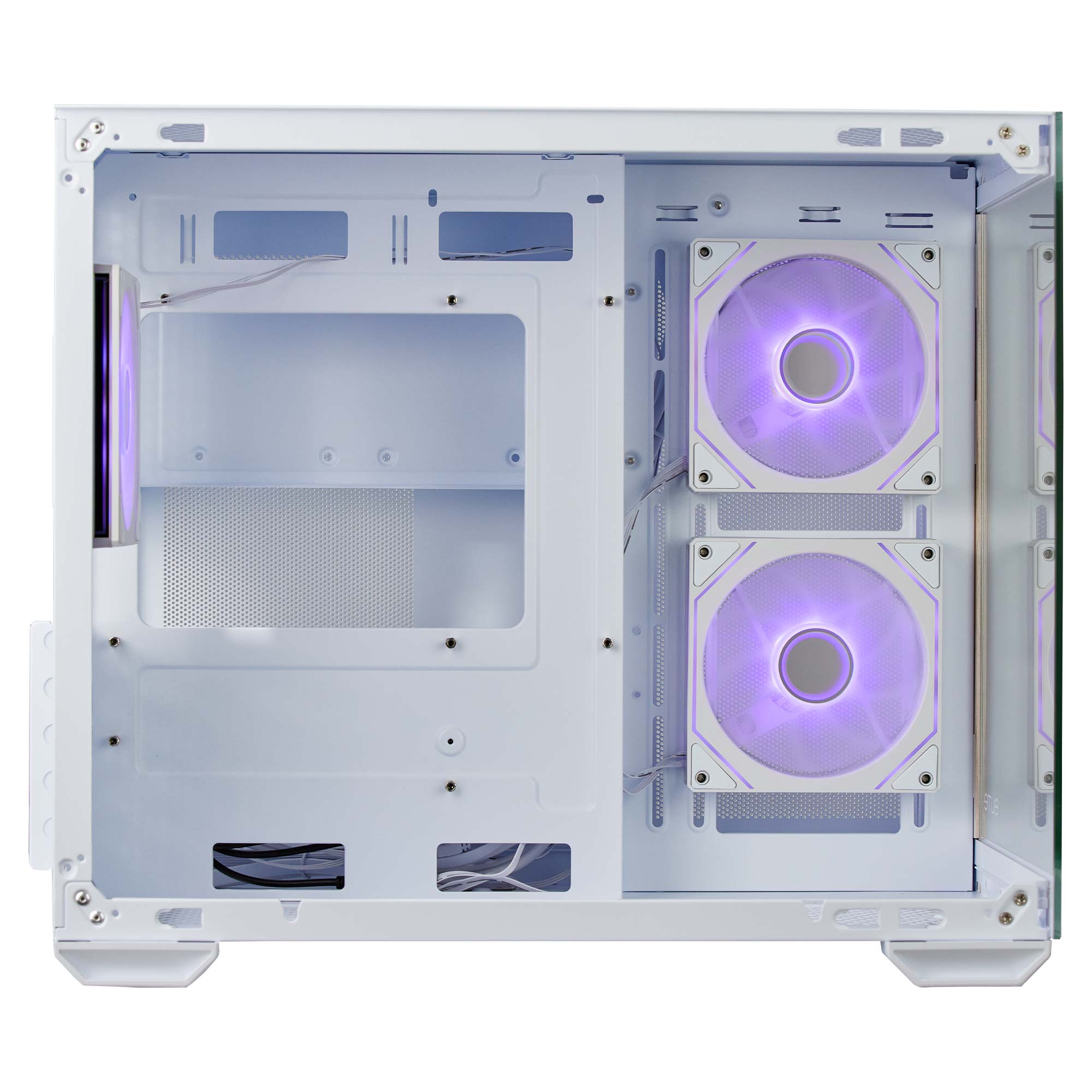 Cooler Master Elite 481 Wood - Bianco - immagine 4