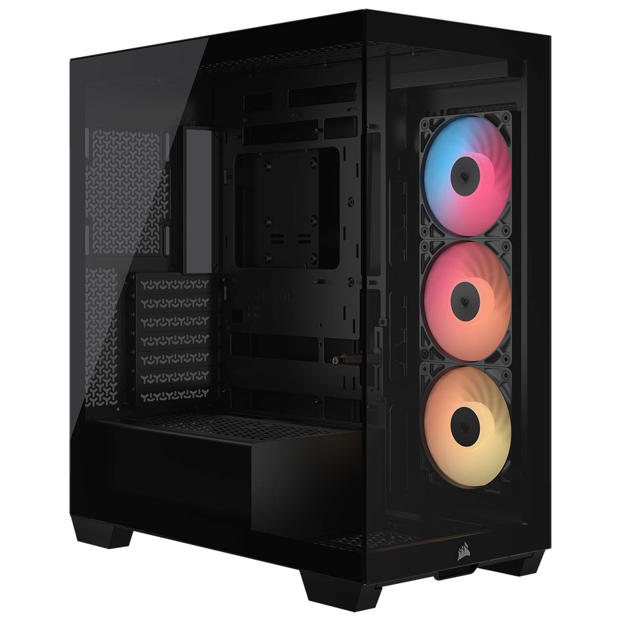 Corsair 3500X RS-R ARGB, Vetro Temperato - Nero