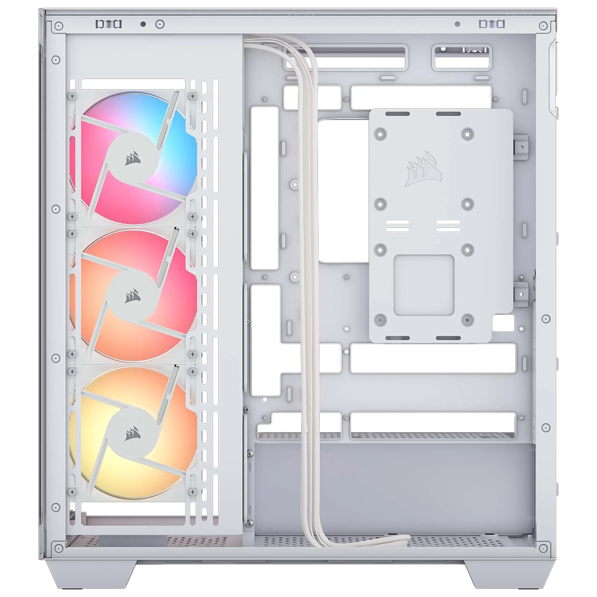 Corsair 3500X RS-R ARGB, Vetro Temperato - Bianco - immagine 4