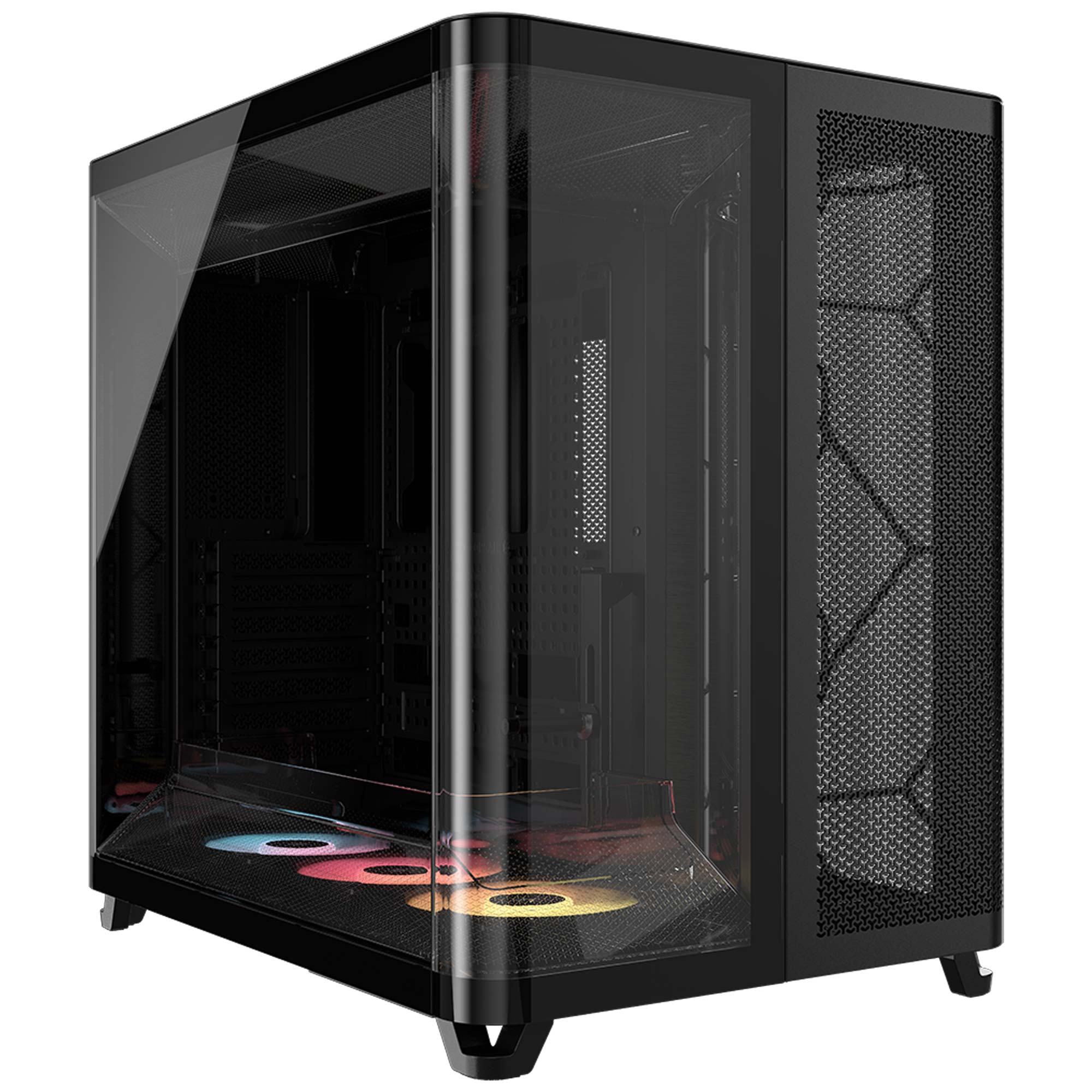 Corsair AIR 5400 RS-R ARGB Tempered Glass, Tripla Camera, Mid-Tower - Nero