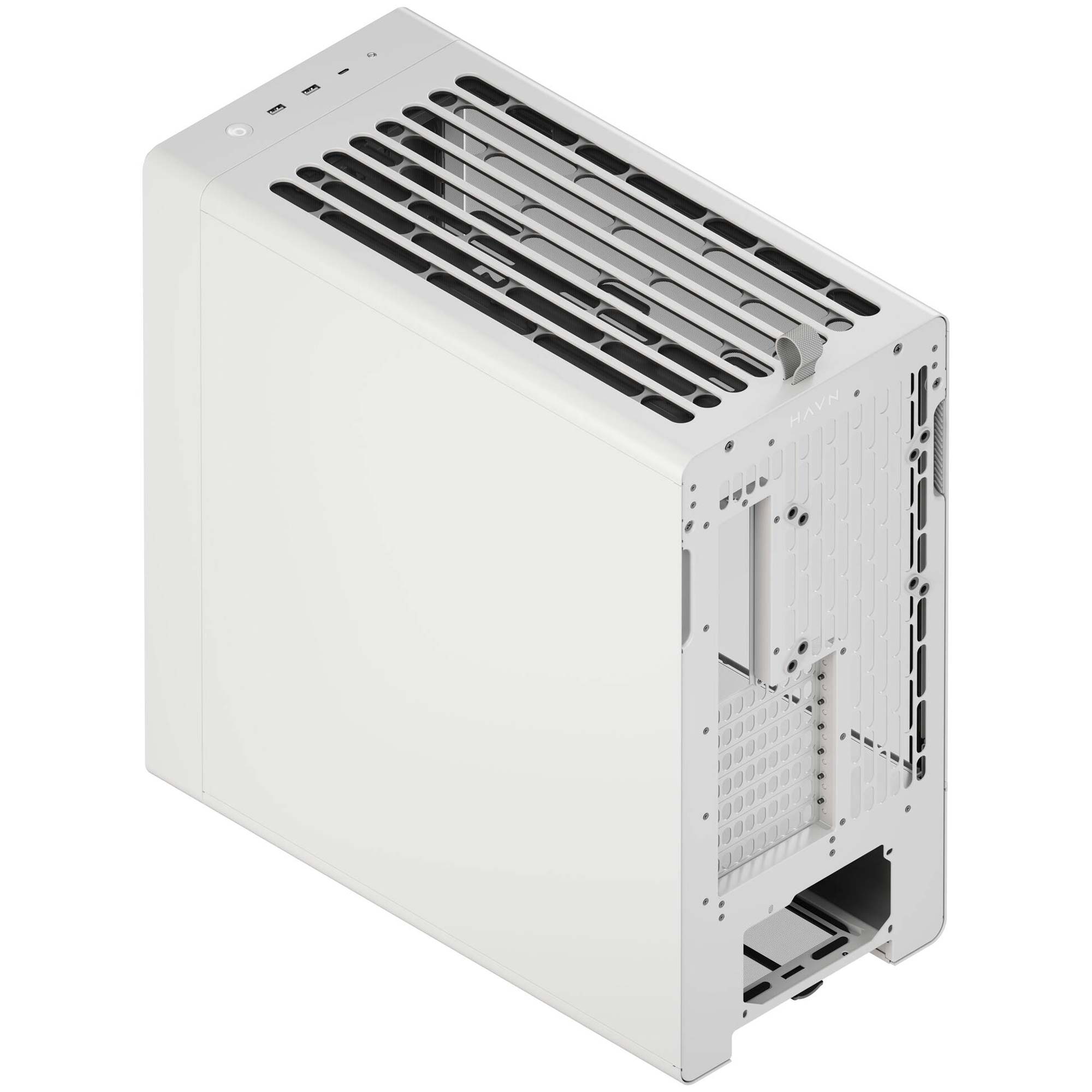 HAVN BF 360, E-ATX, Tempered Glass - Bianco - immagine 5