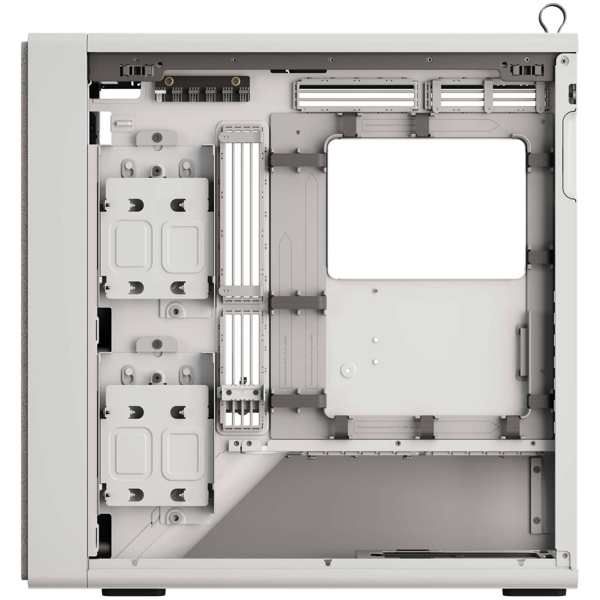 HAVN BF 360, E-ATX, Tempered Glass - Bianco - immagine 6