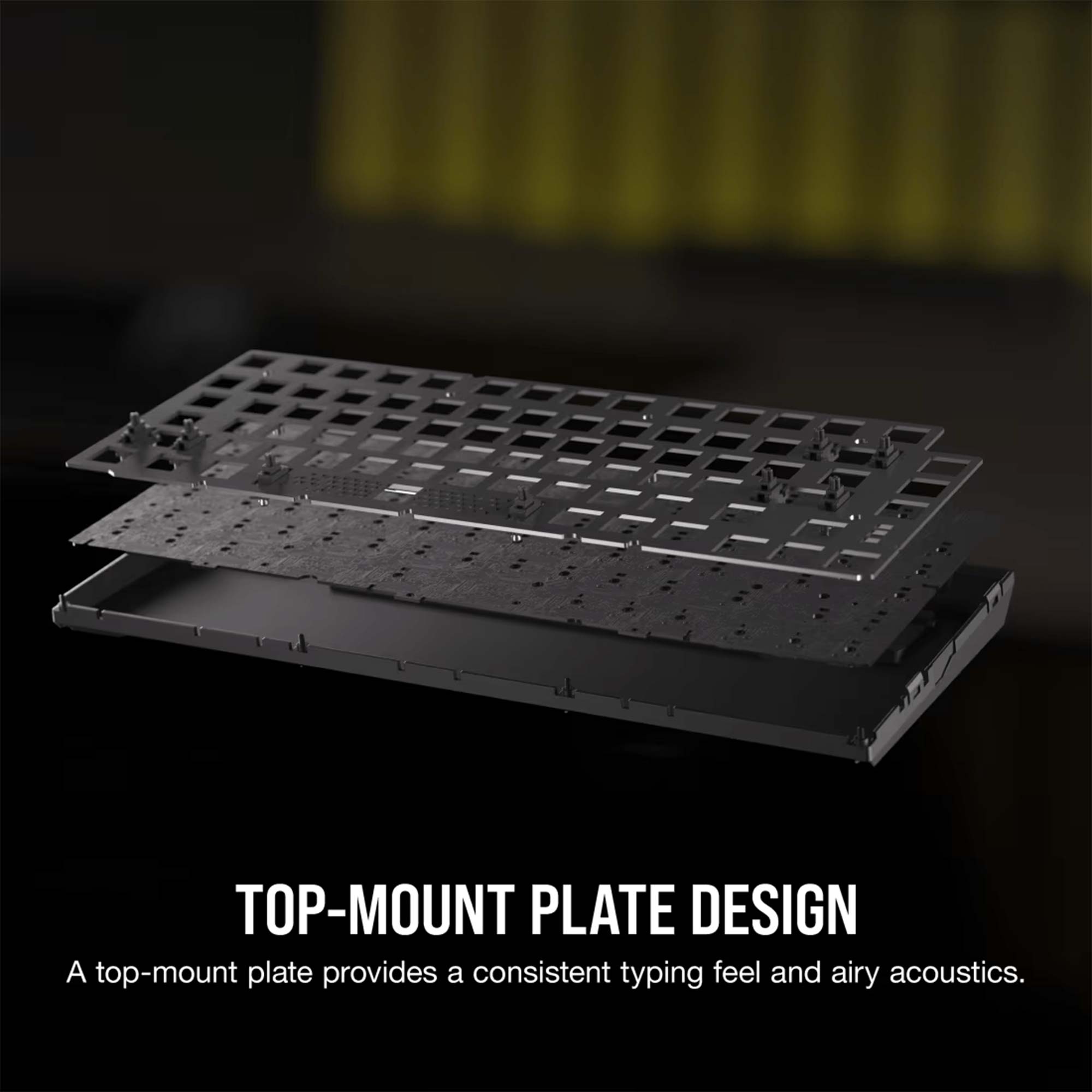 Corsair K65 PLUS WIRELESS 75% RGB Mechanical Keyboard, MLX Switch - Layout ITA - immagine 6