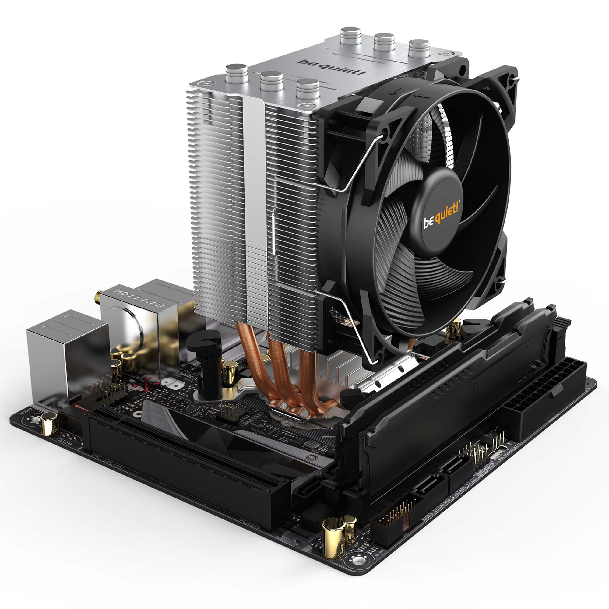 be quiet! Pure Rock Slim 2 - Dissipatore CPU - 92mm - immagine 5