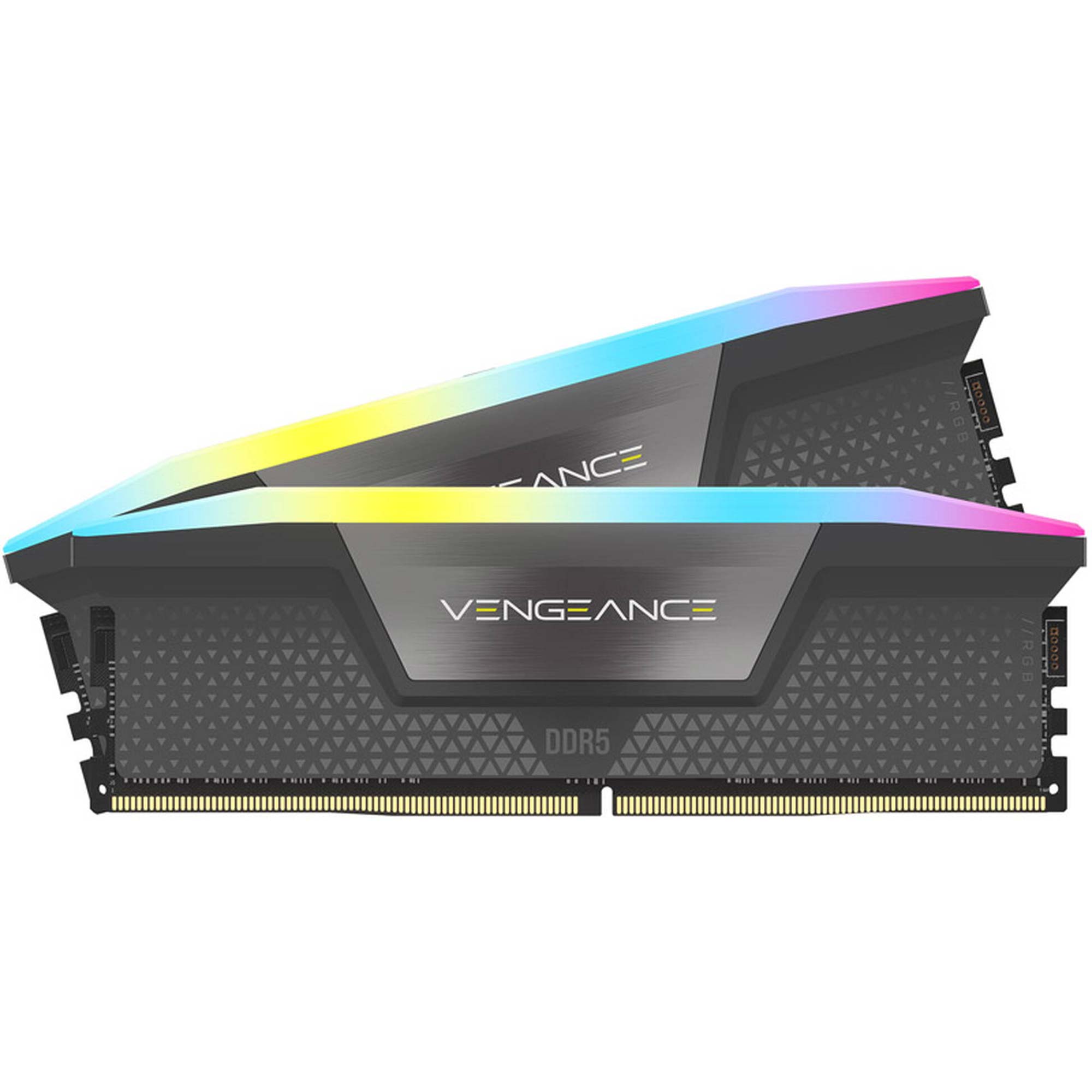 Corsair Vengeance DDR5 RGB 6400MHz C36, Grigio - 32GB (2x16GB) - immagine 2